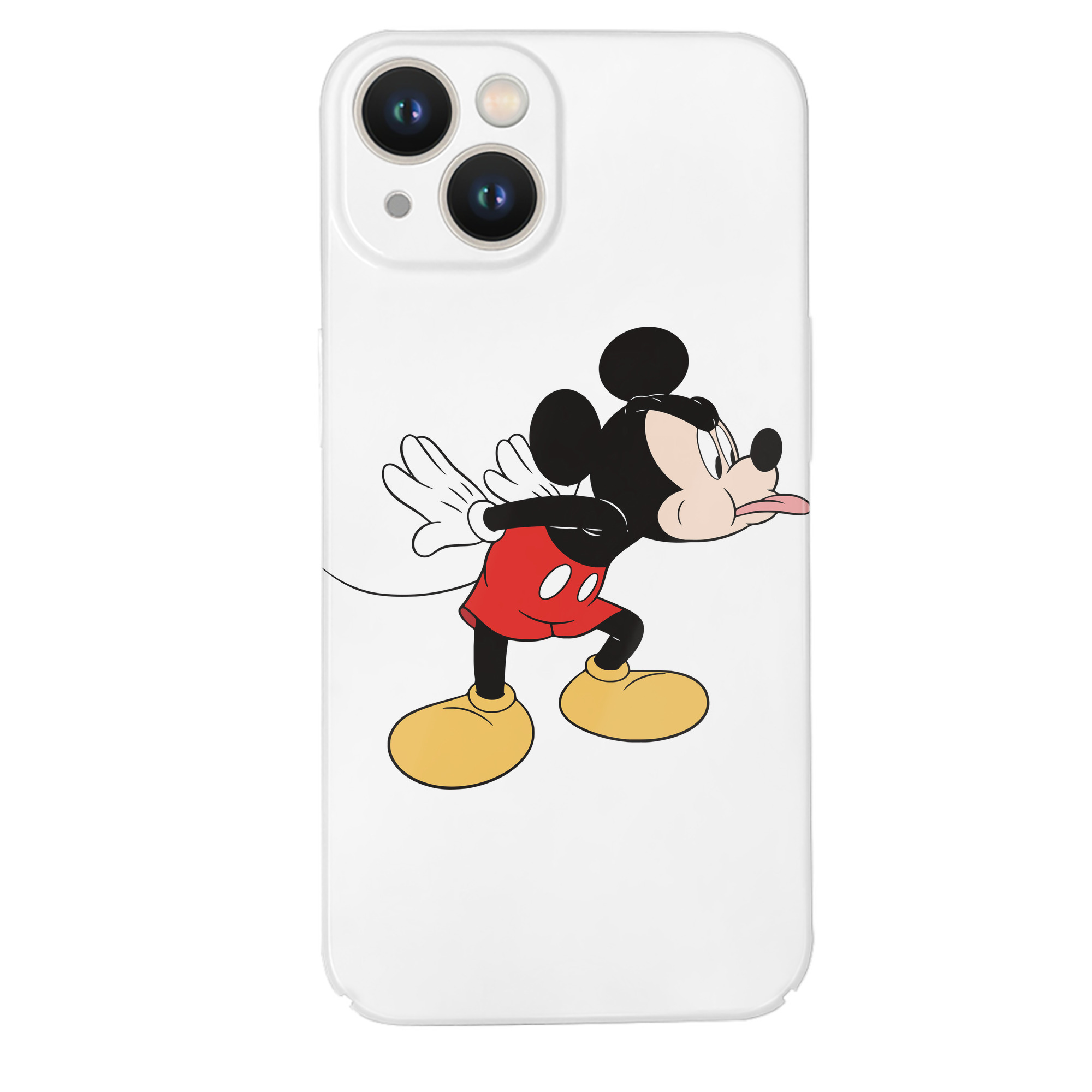 （画像用） ミッキーマウス Mickey Mouse 【iPhone 14シリーズ対応】ハードケース