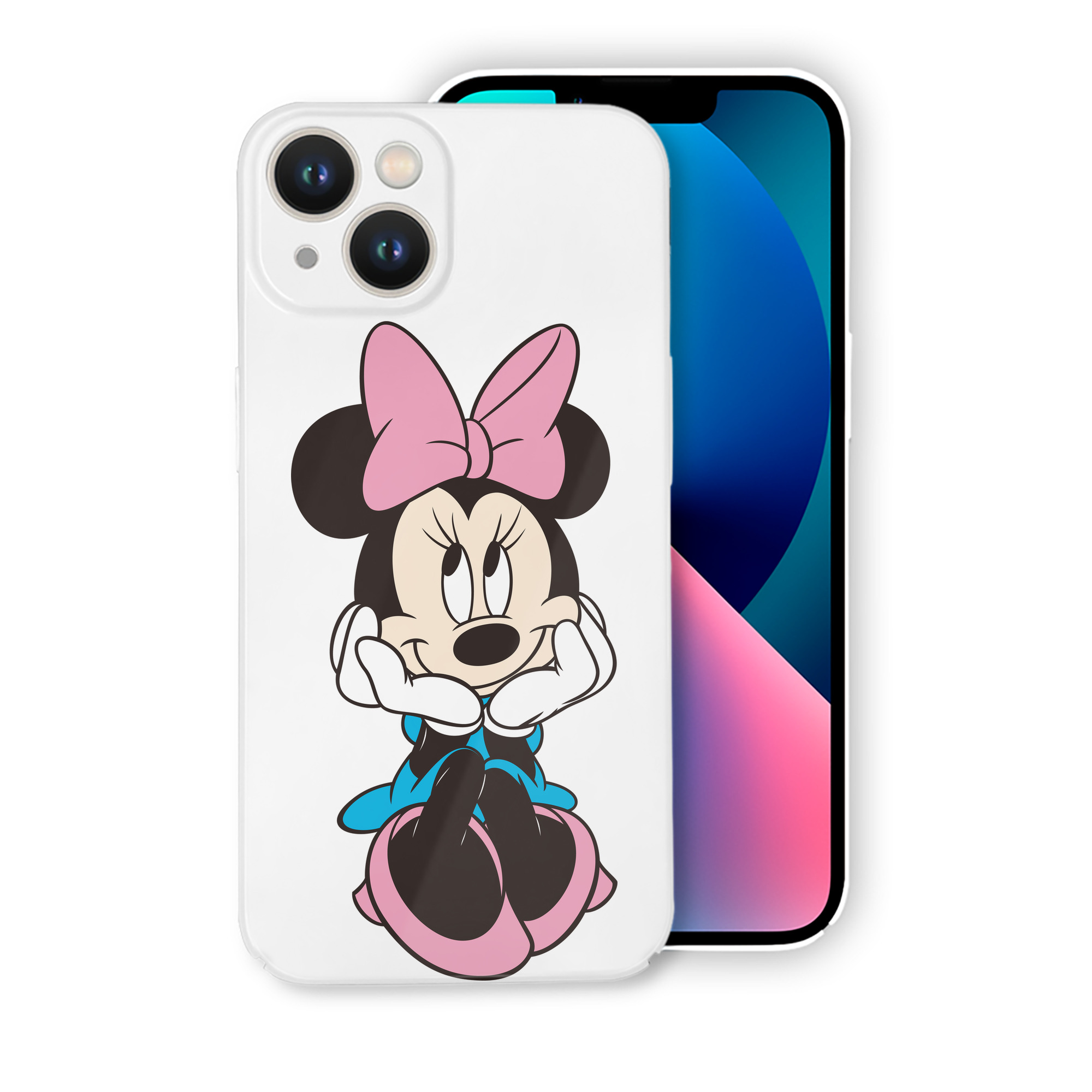 （画像用） ミッキーマウス Mickey Mouse 【iPhone 14シリーズ対応】ハードケース