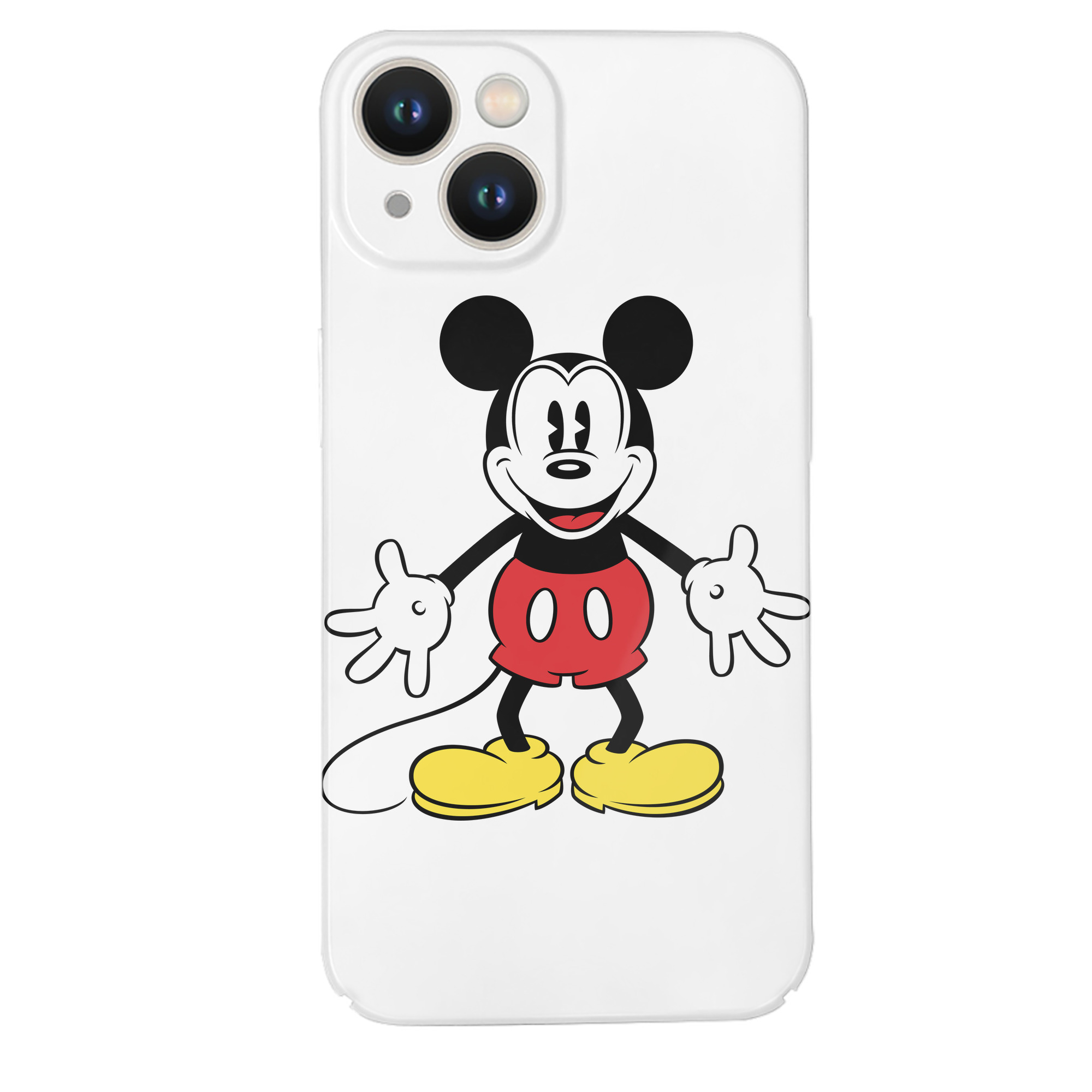 （画像用） ミッキーマウス Mickey Mouse 【iPhone 14シリーズ対応】ハードケース