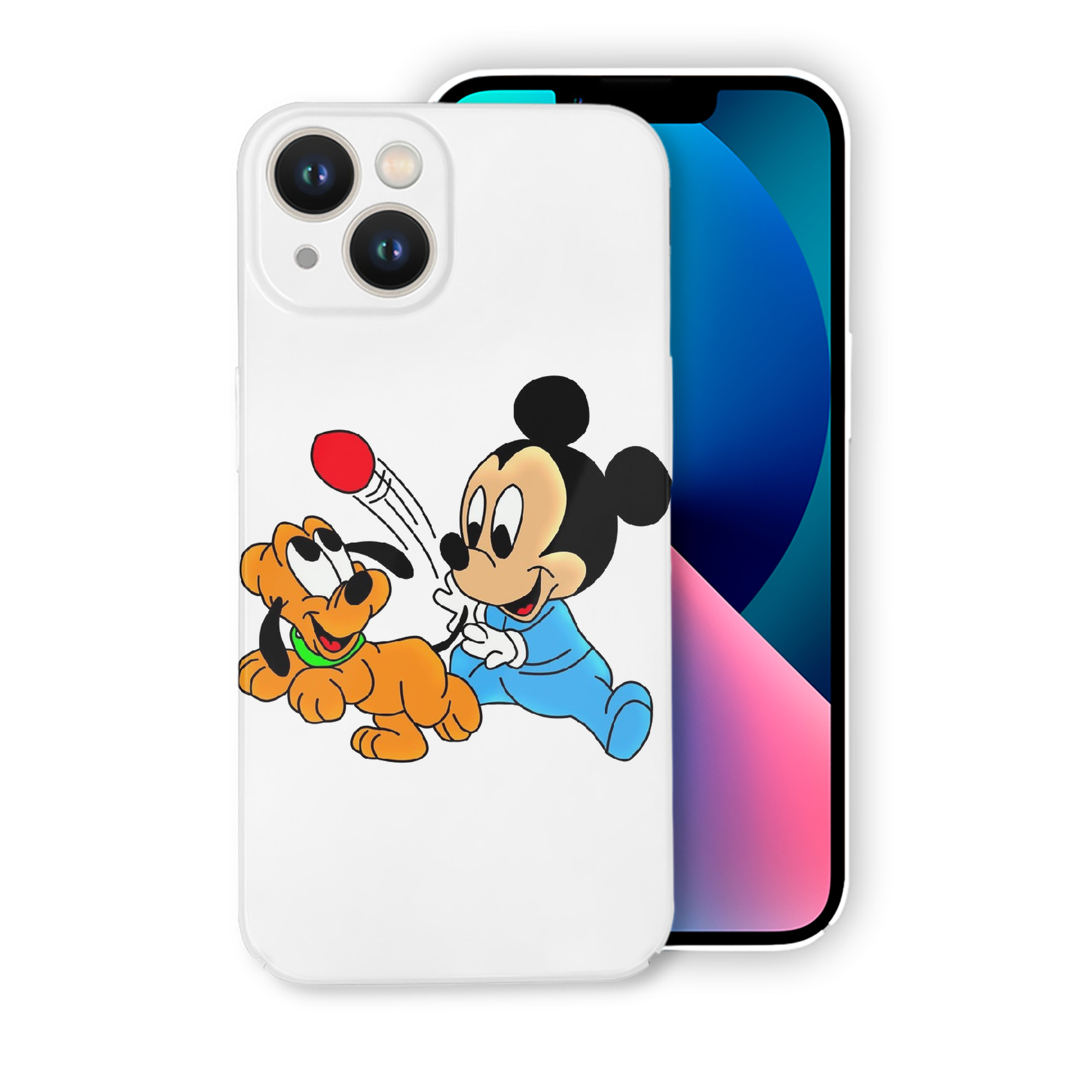 （画像用） ミッキーマウス Mickey Mouse 【iPhone 14シリーズ対応】ハードケース