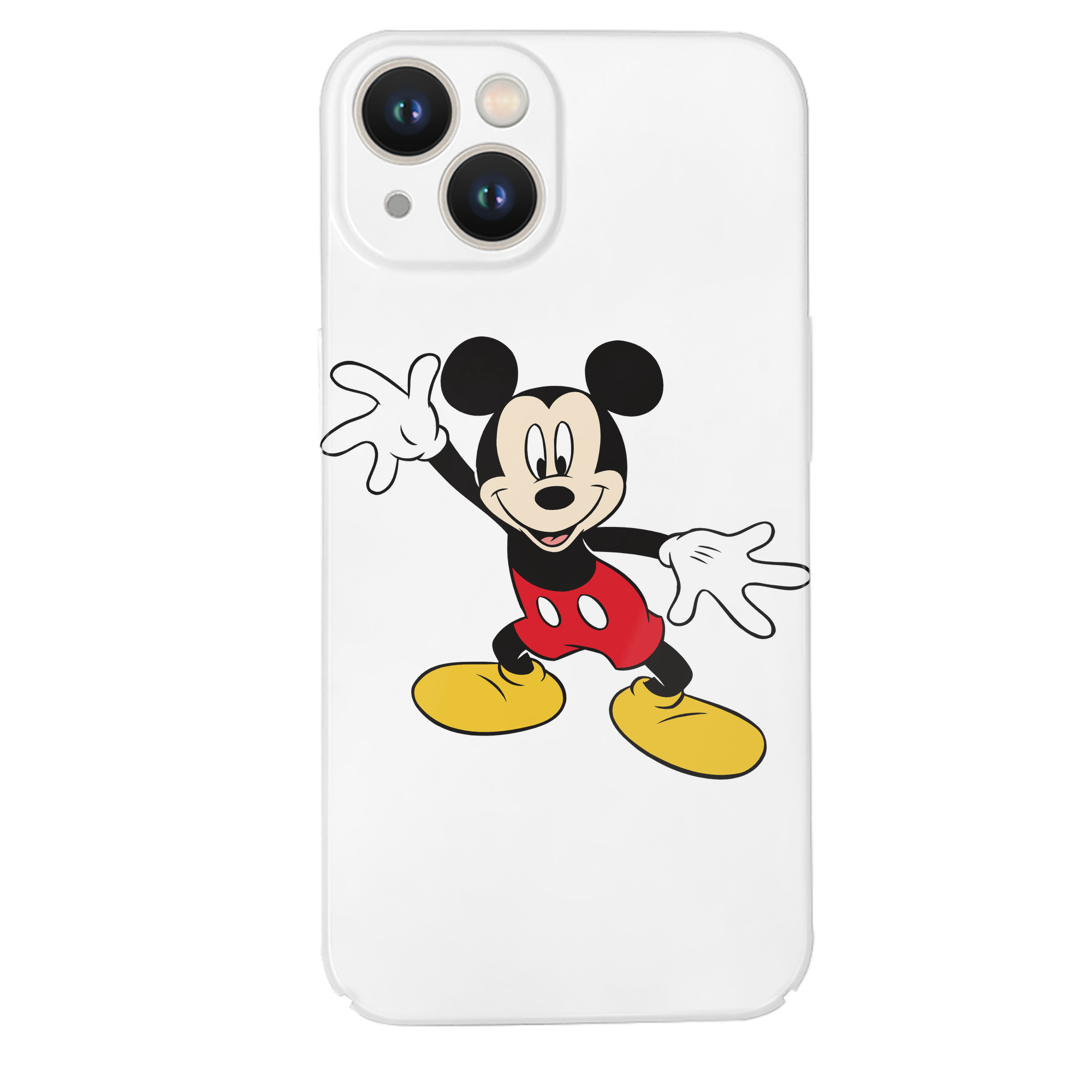 （画像用） ミッキーマウス Mickey Mouse 【iPhone 14シリーズ対応】ハードケース