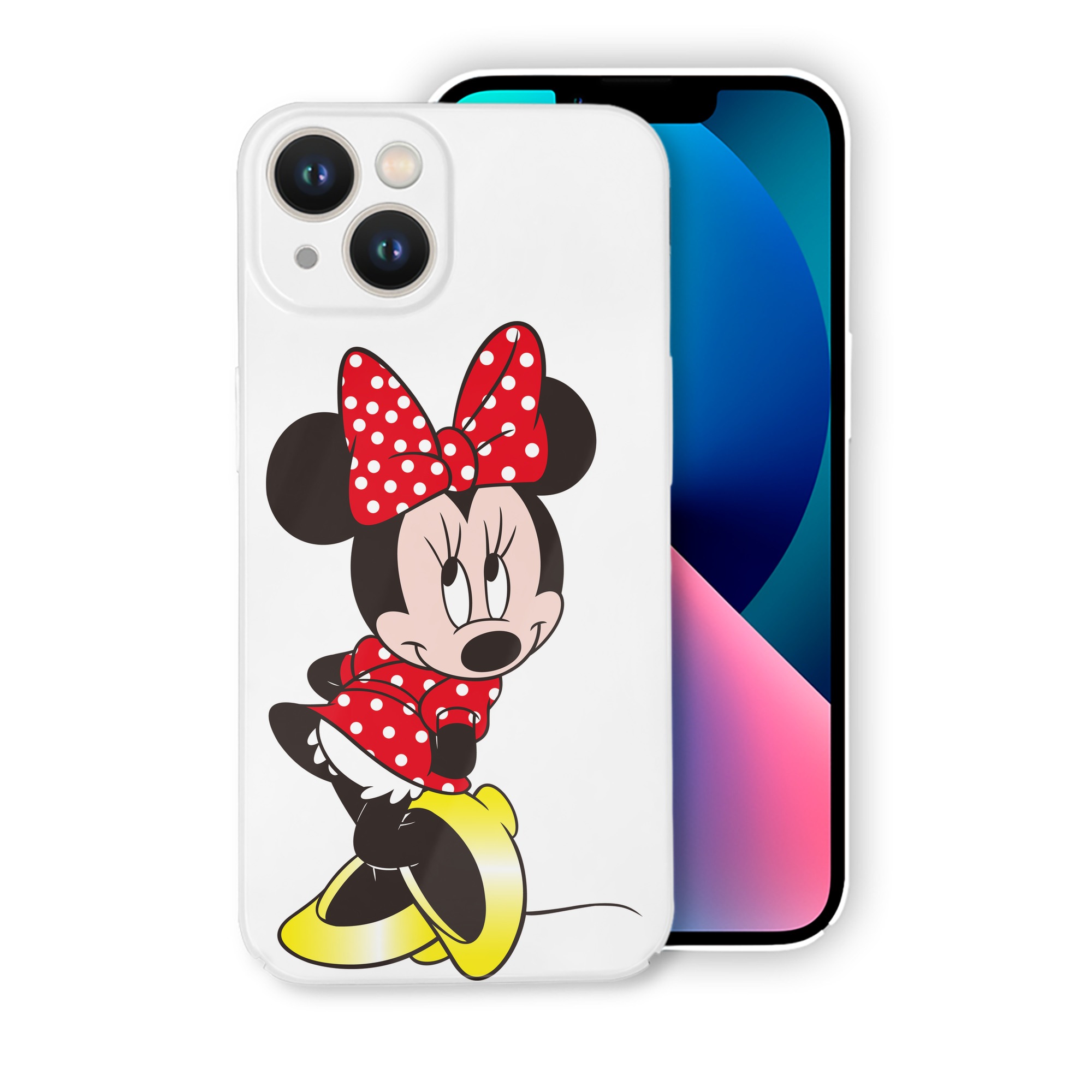 （画像用） ミッキーマウス Mickey Mouse 【iPhone 14シリーズ対応】ハードケース