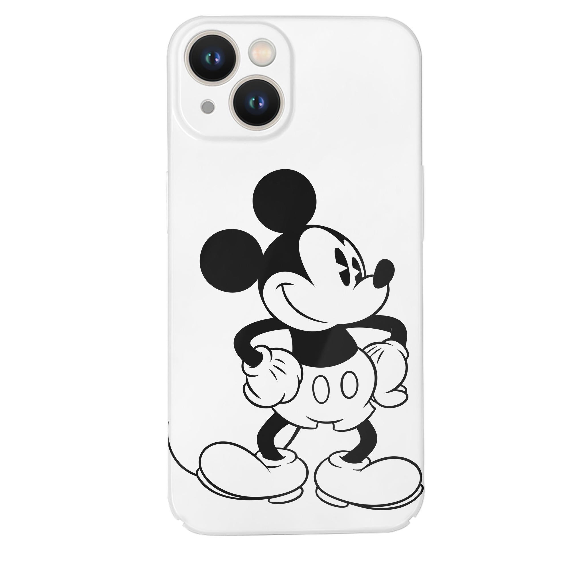（画像用） ミッキーマウス Mickey Mouse 【iPhone 14シリーズ対応】ハードケース