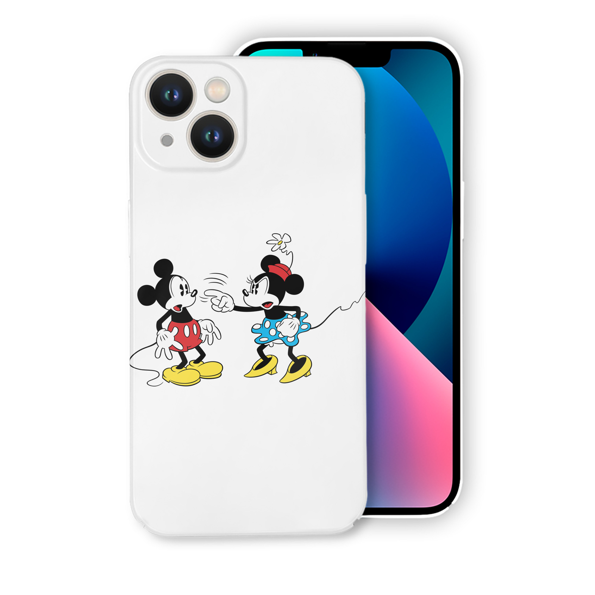 （画像用） ミッキーマウス Mickey Mouse 【iPhone 14シリーズ対応】ハードケース