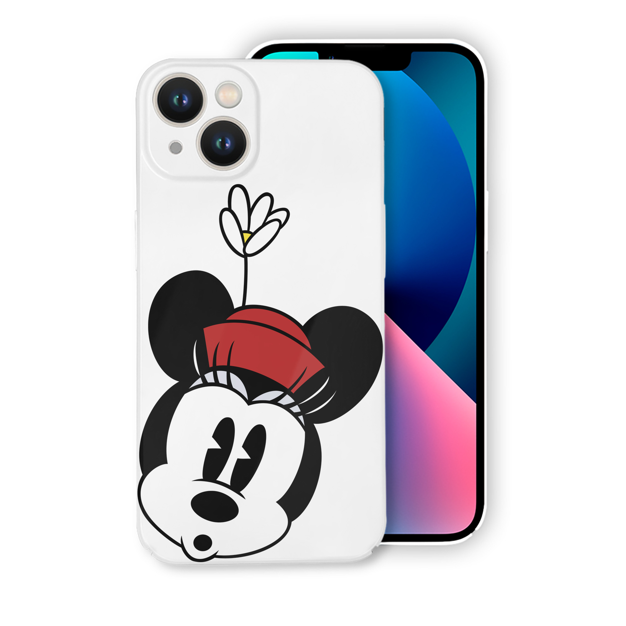 （画像用） ミッキーマウス Mickey Mouse 【iPhone 14シリーズ対応】ハードケース