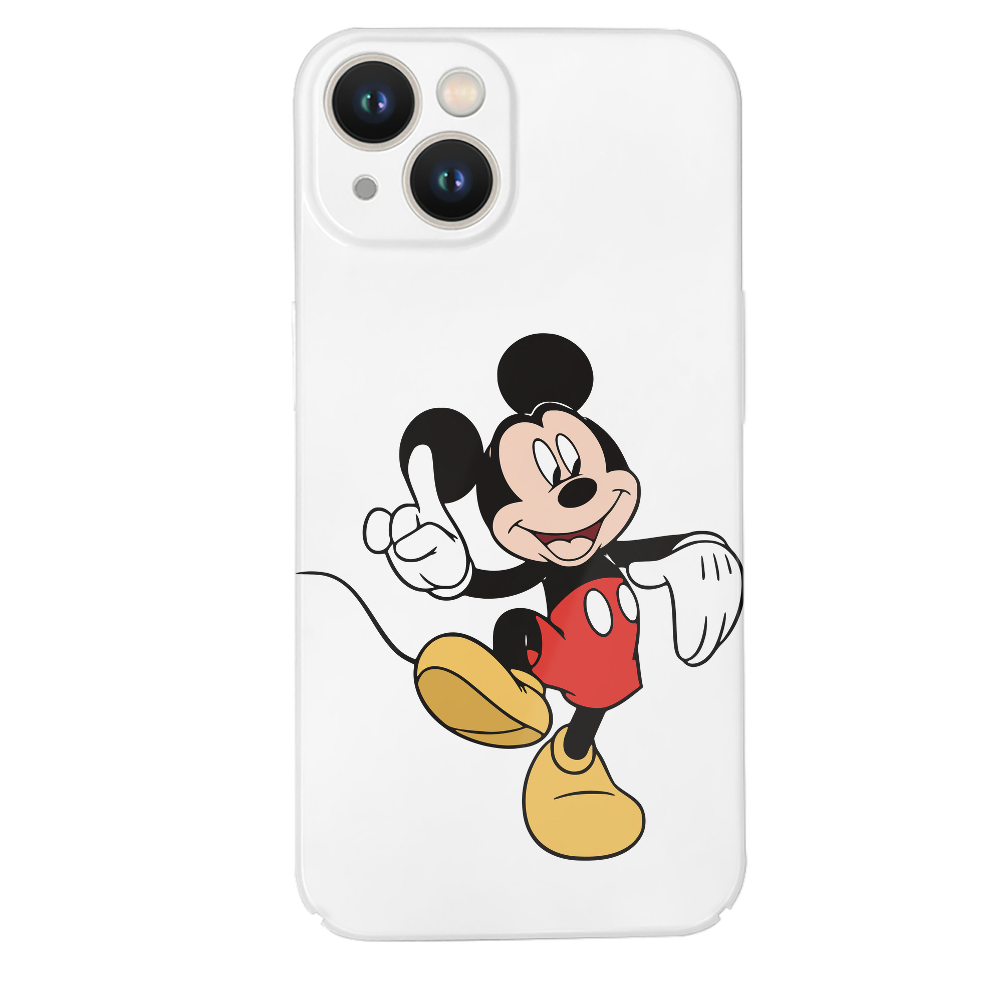 （画像用） ミッキーマウス Mickey Mouse 【iPhone 14シリーズ対応】ハードケース