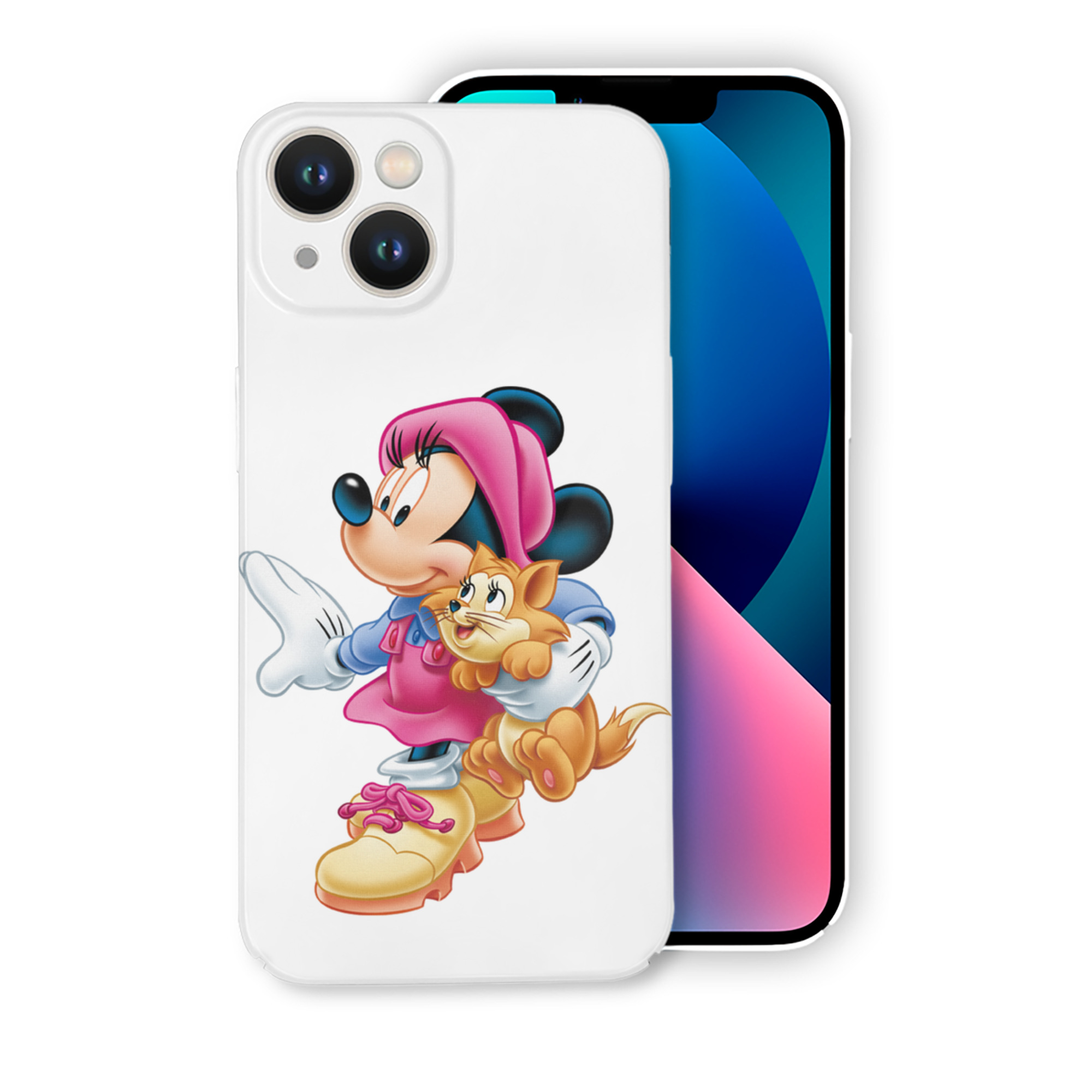 （画像用） ミッキーマウス Mickey Mouse 【iPhone 14シリーズ対応】ハードケース