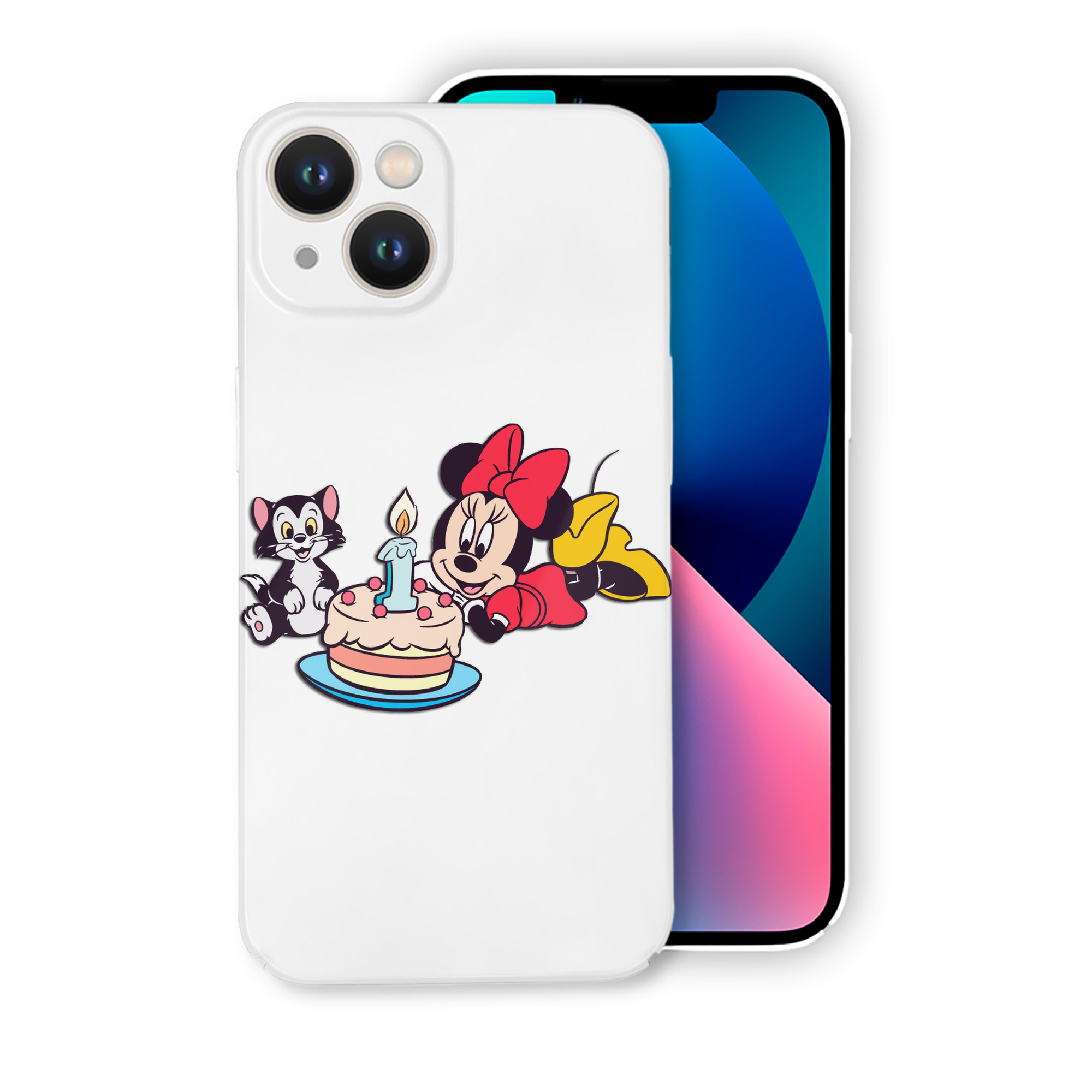 （画像用） ミッキーマウス Mickey Mouse 【iPhone 14シリーズ対応】ハードケース