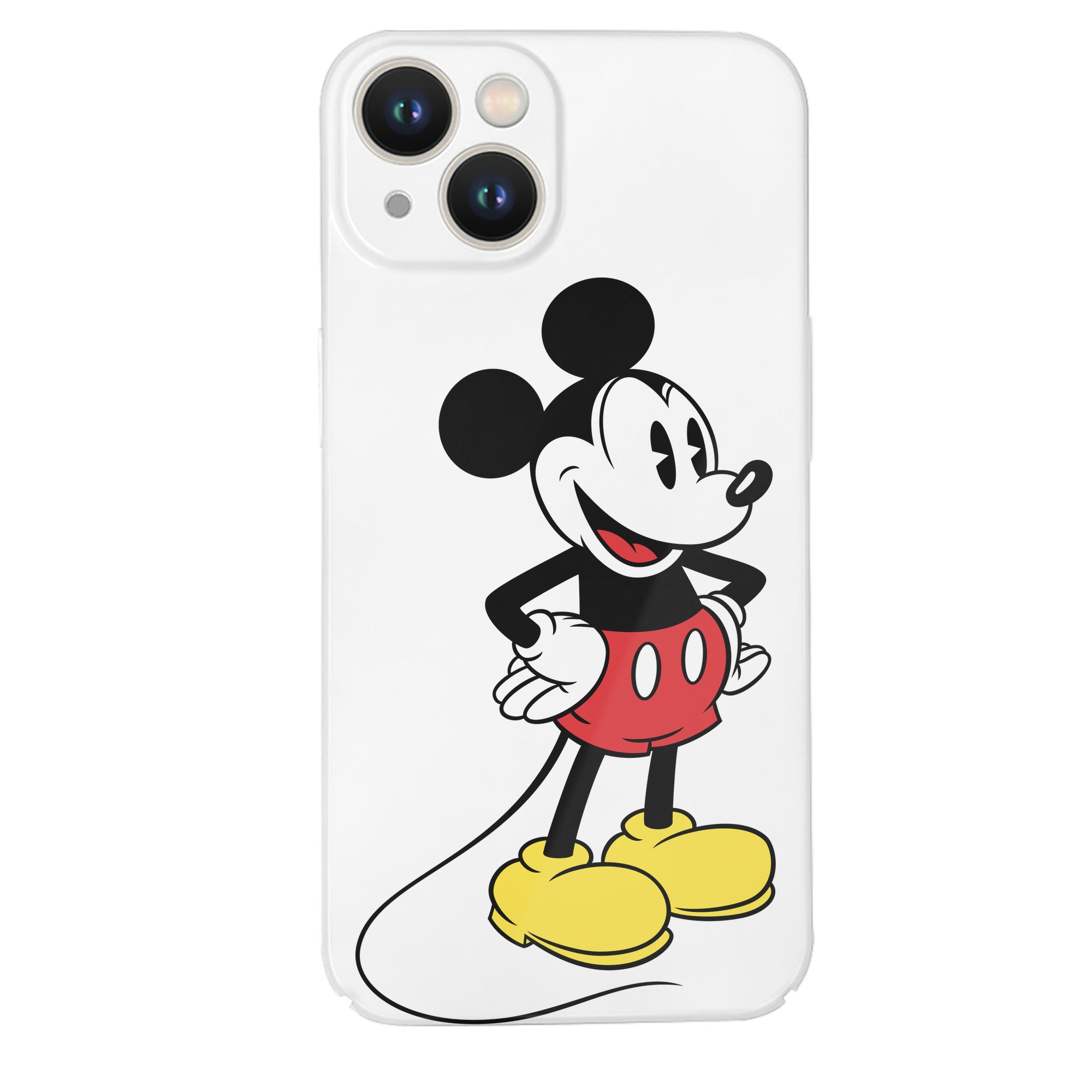 （画像用） ミッキーマウス Mickey Mouse 【iPhone 14シリーズ対応】ハードケース