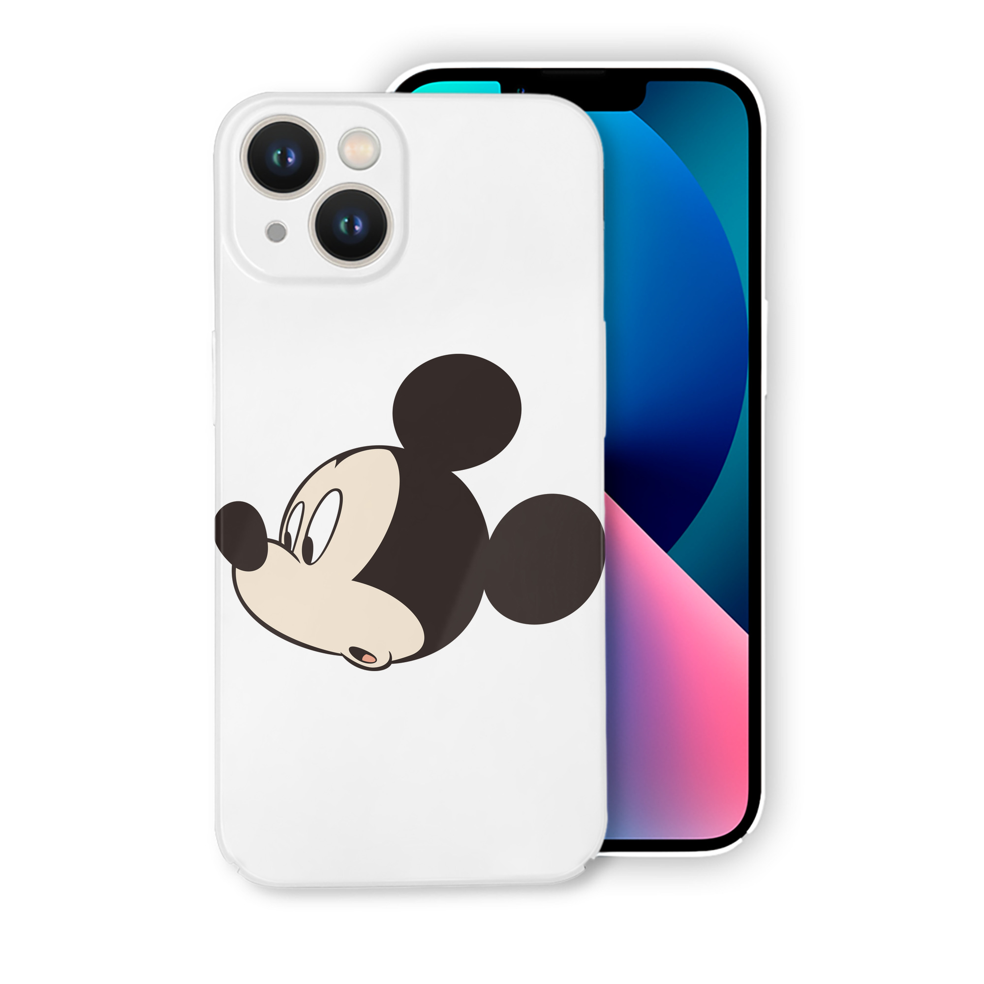 （画像用） ミッキーマウス Mickey Mouse 【iPhone 14シリーズ対応】ハードケース