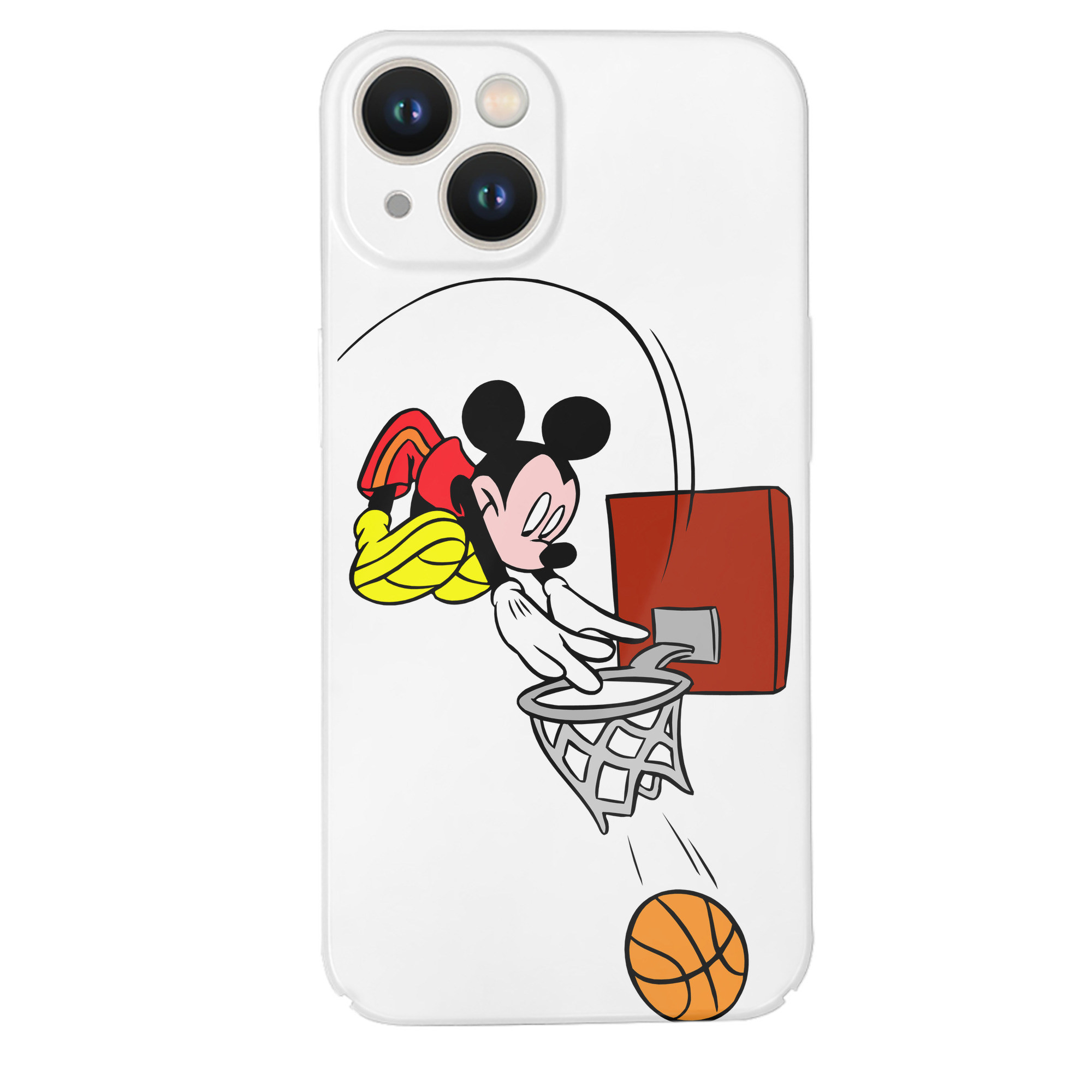 （画像用） ミッキーマウス Mickey Mouse 【iPhone 14シリーズ対応】ハードケース