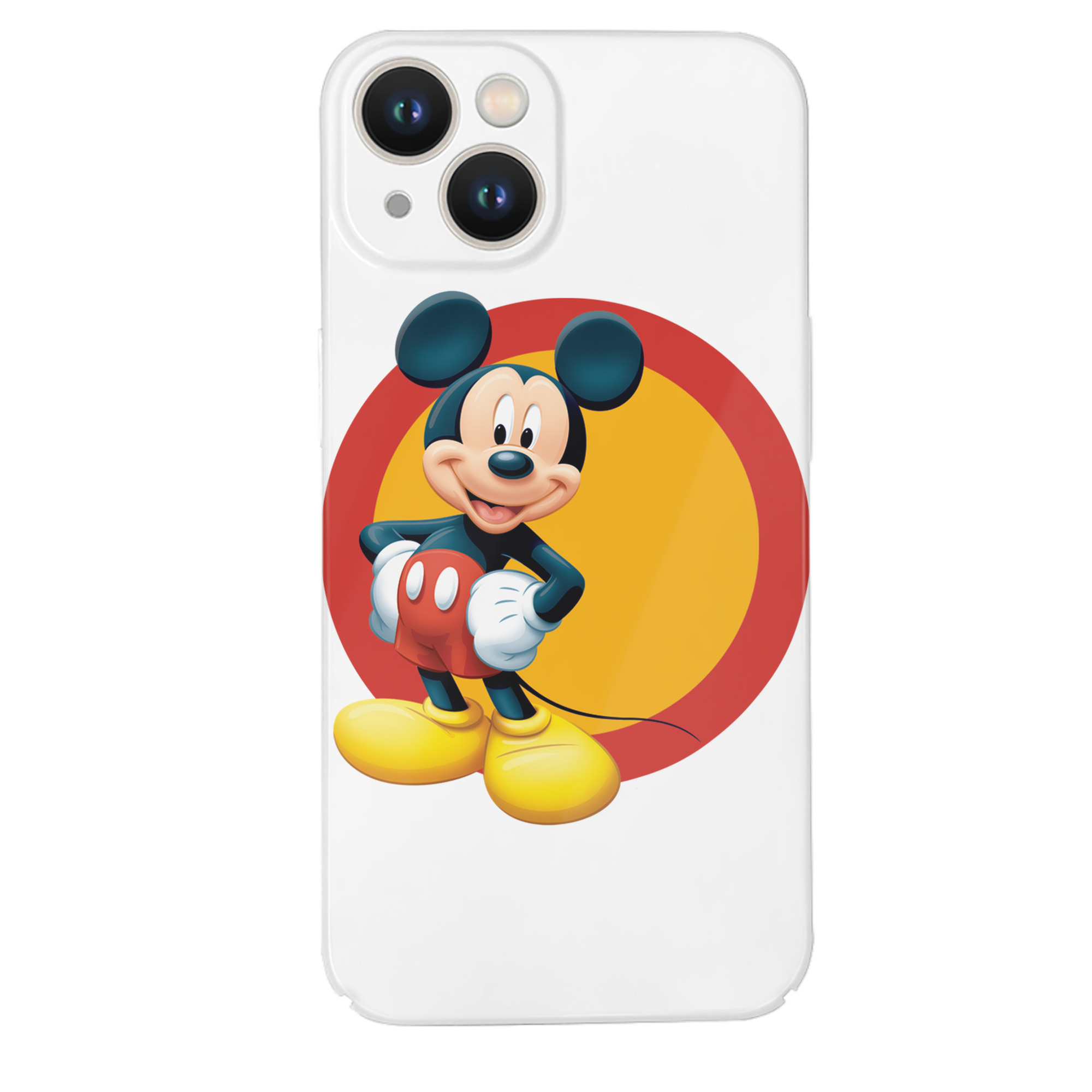 （画像用） ミッキーマウス Mickey Mouse 【iPhone 14シリーズ対応】ハードケース