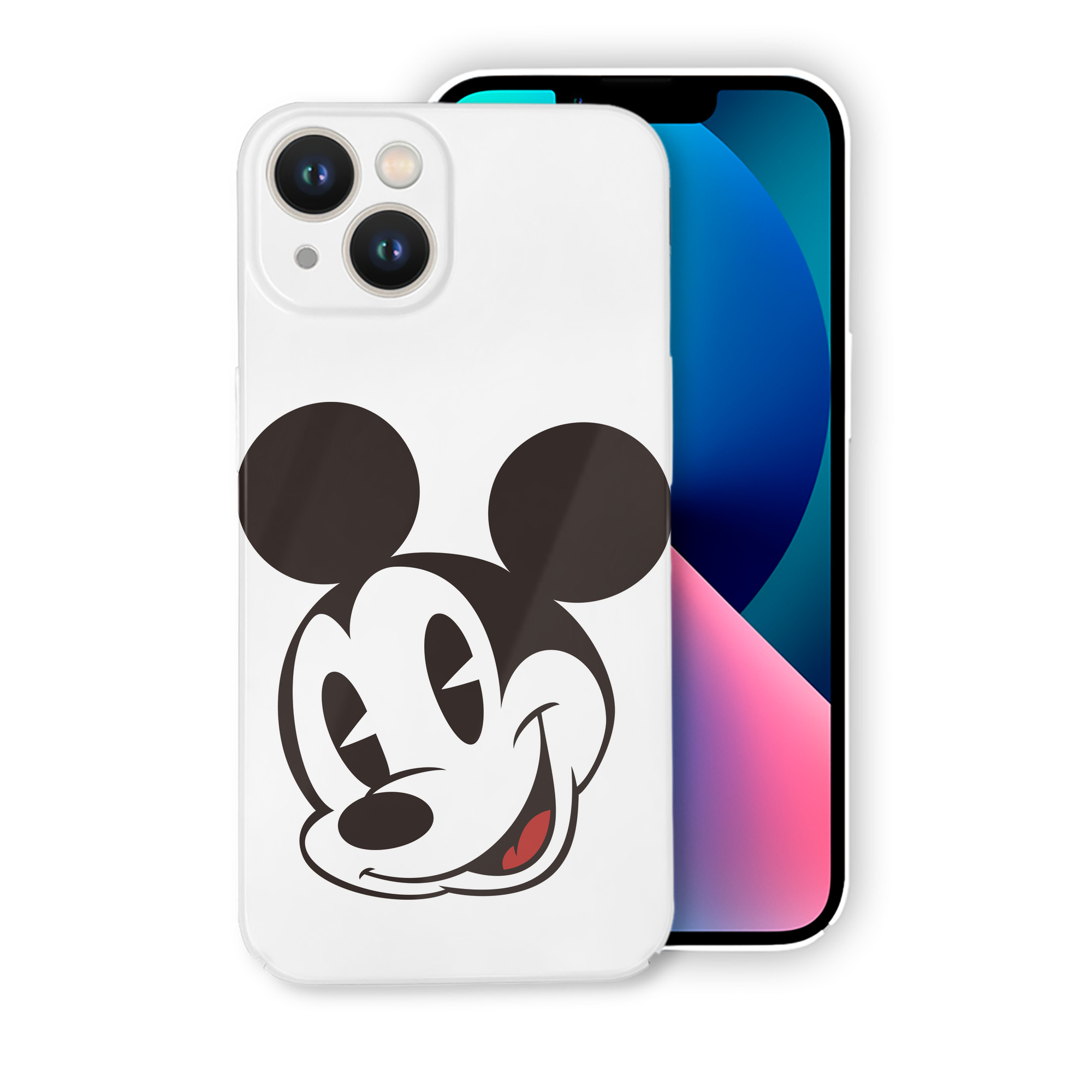 （画像用） ミッキーマウス Mickey Mouse 【iPhone 14シリーズ対応】ハードケース