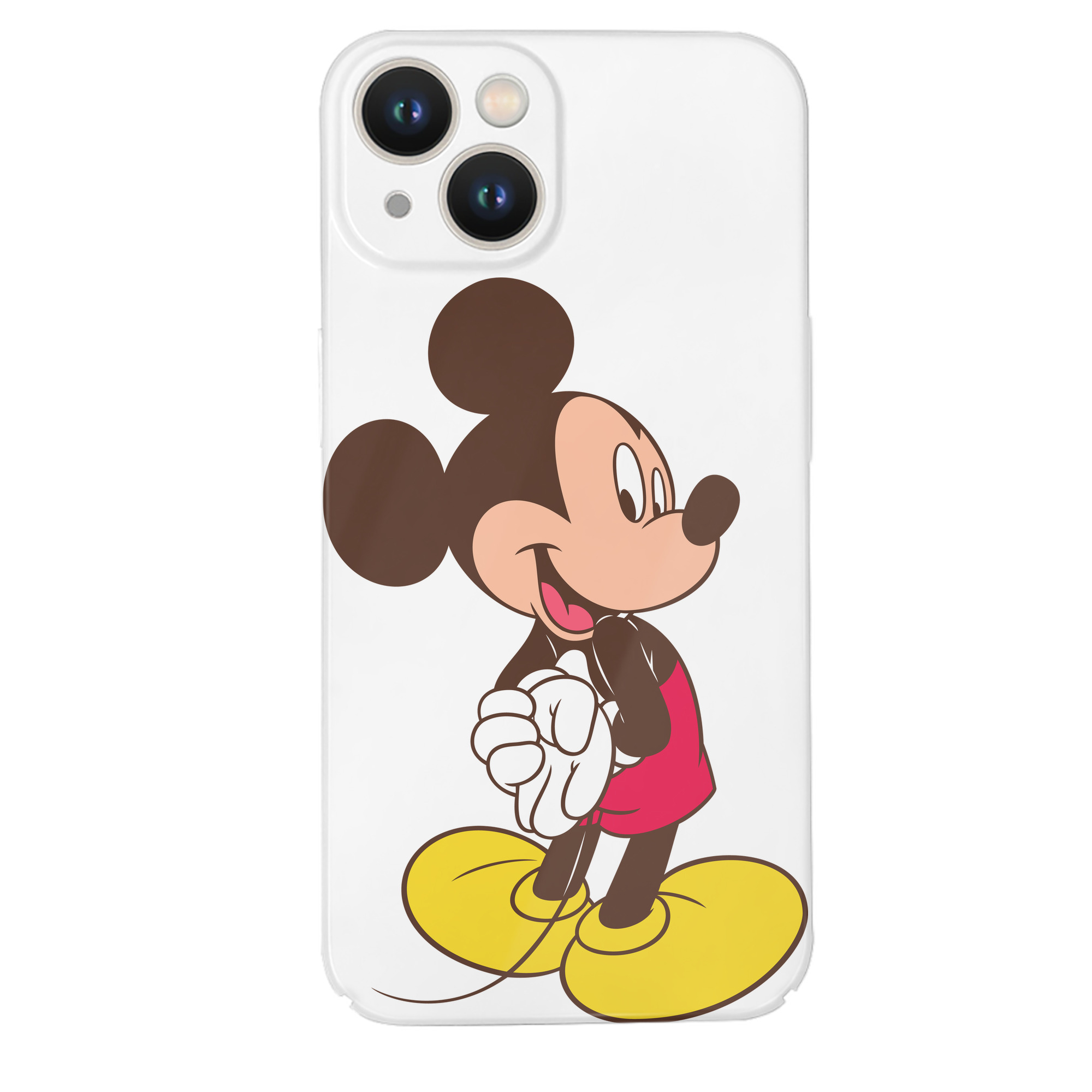 （画像用） ミッキーマウス Mickey Mouse 【iPhone 14シリーズ対応】ハードケース