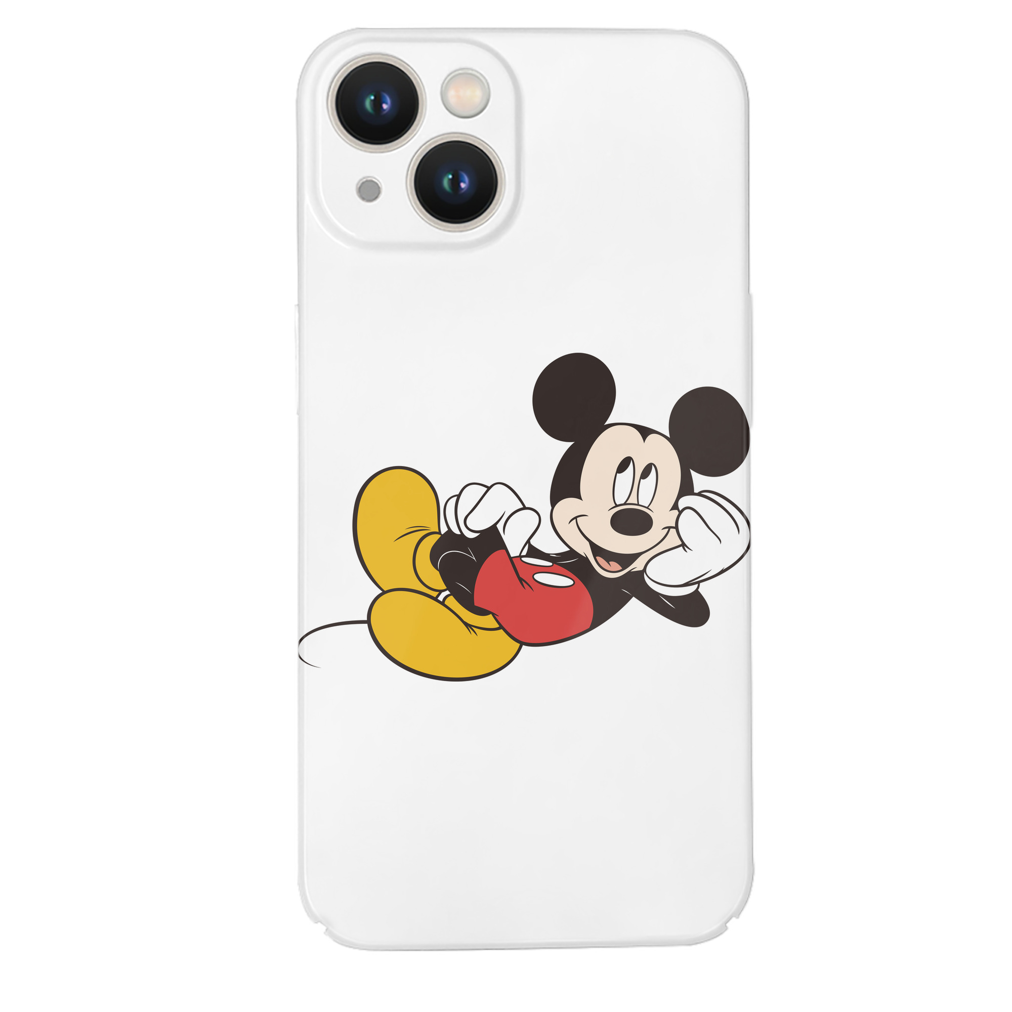 （画像用） ミッキーマウス Mickey Mouse 【iPhone 14シリーズ対応】ハードケース