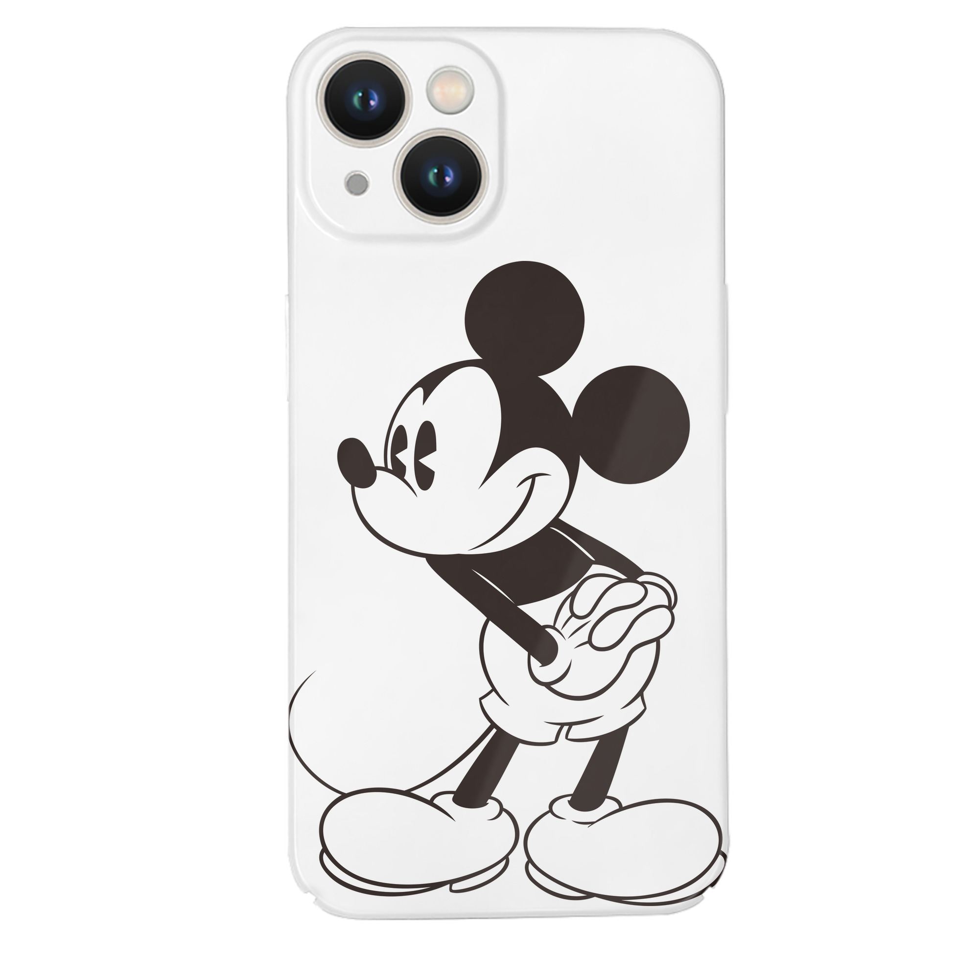 （画像用） ミッキーマウス Mickey Mouse 【iPhone 14シリーズ対応】ハードケース