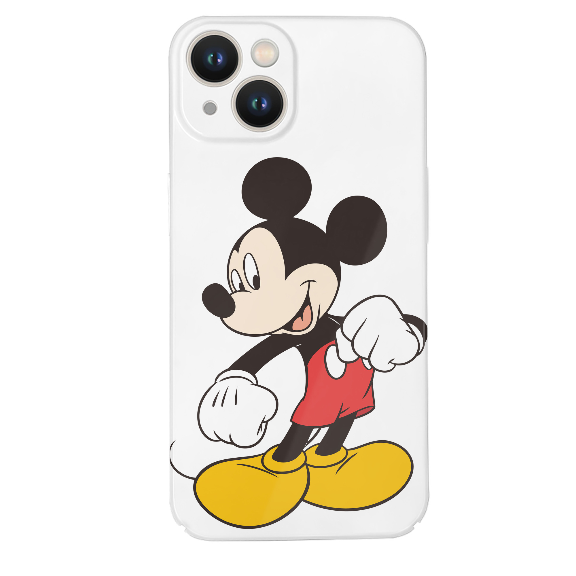 （画像用） ミッキーマウス Mickey Mouse 【iPhone 14シリーズ対応】ハードケース