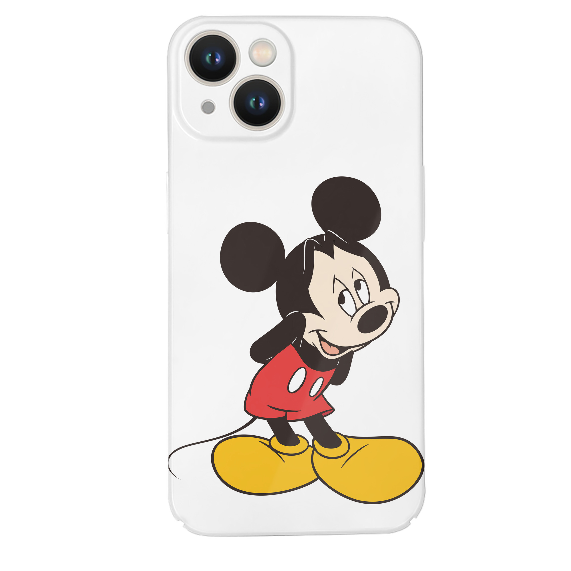 （画像用） ミッキーマウス Mickey Mouse 【iPhone 14シリーズ対応】ハードケース