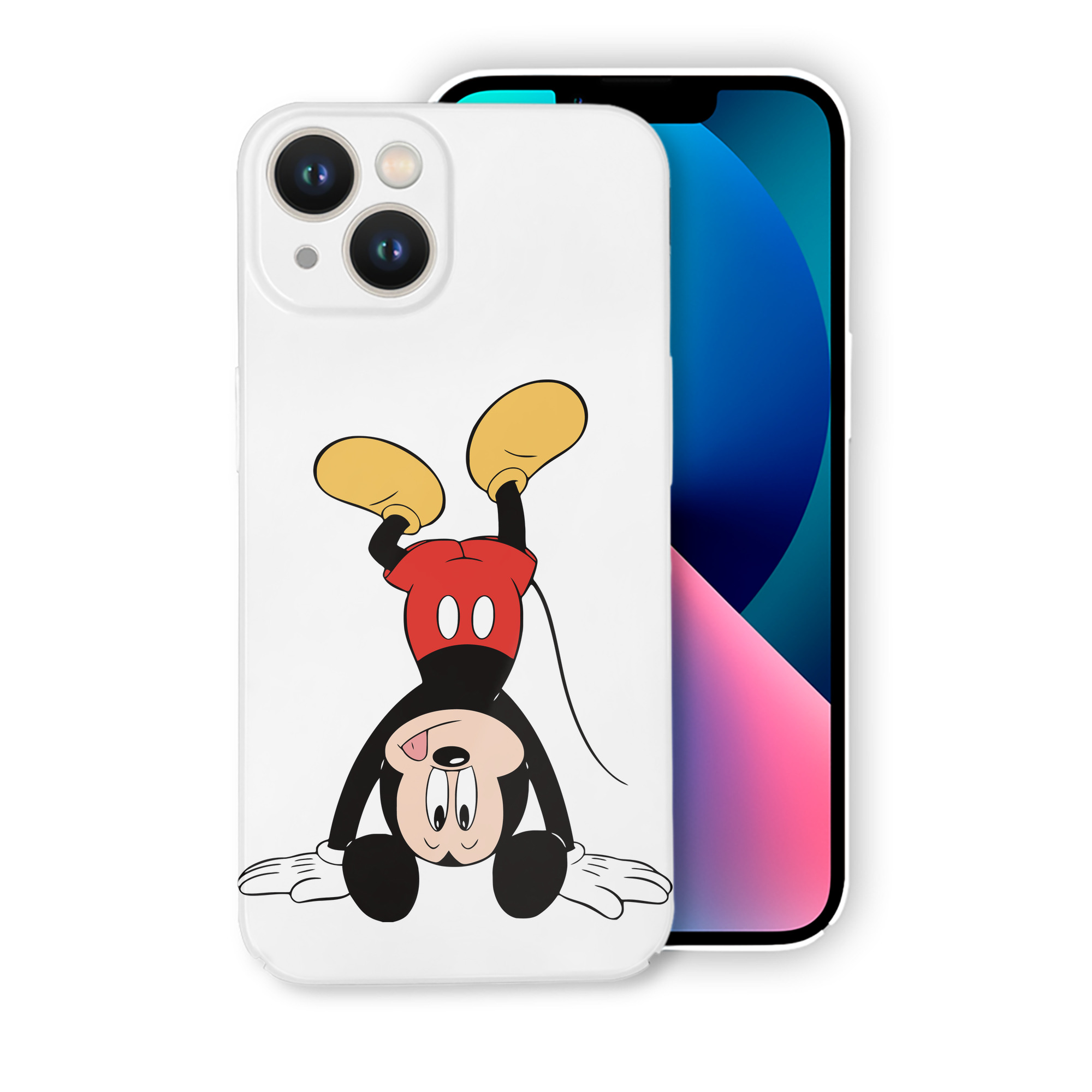 （画像用） ミッキーマウス Mickey Mouse 【iPhone 14シリーズ対応】ハードケース