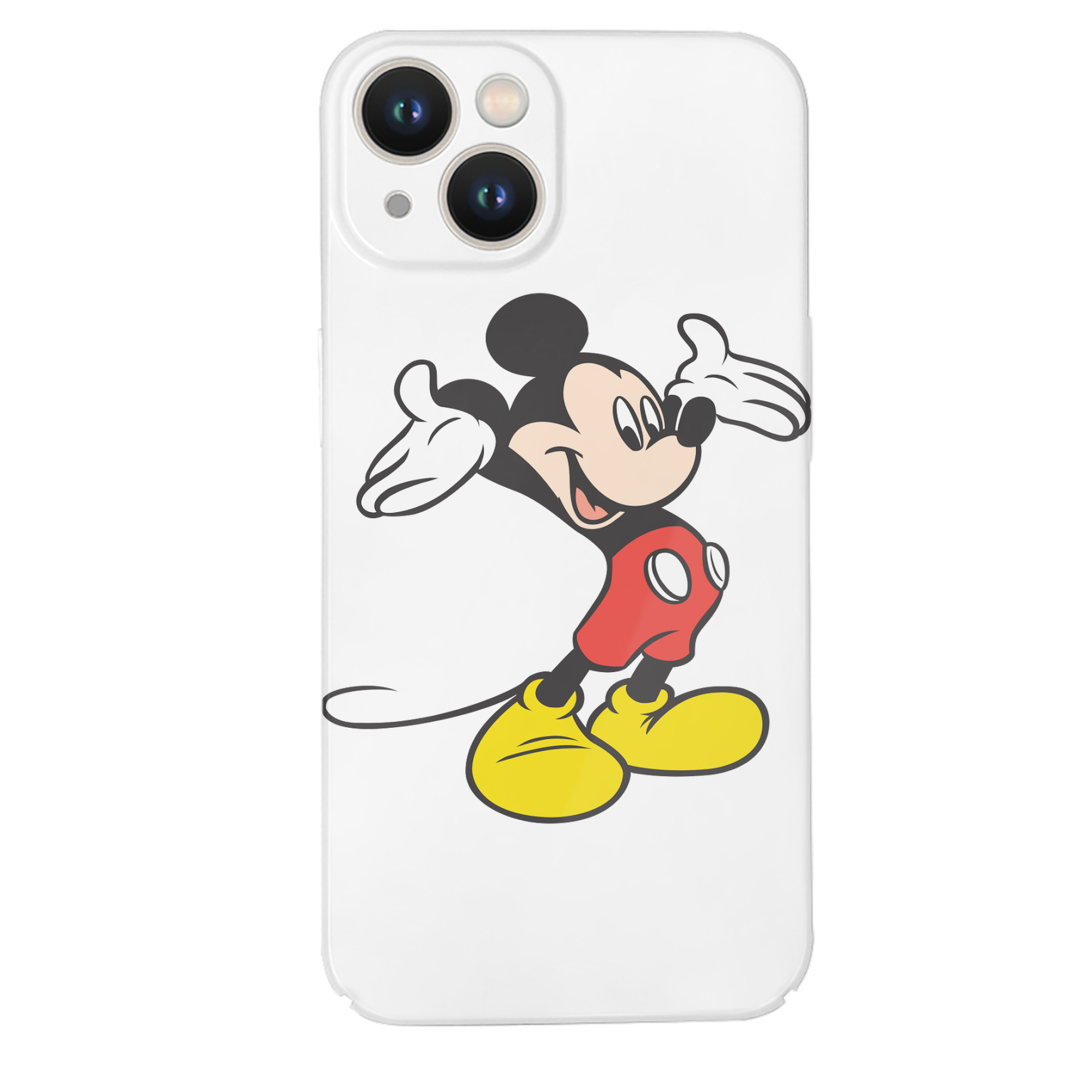 （画像用） ミッキーマウス Mickey Mouse 【iPhone 14シリーズ対応】ハードケース