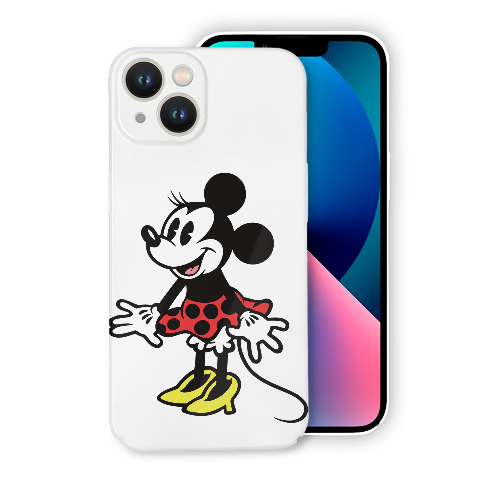 （画像用） ミッキーマウス Mickey Mouse 【iPhone 14シリーズ対応】ハードケース