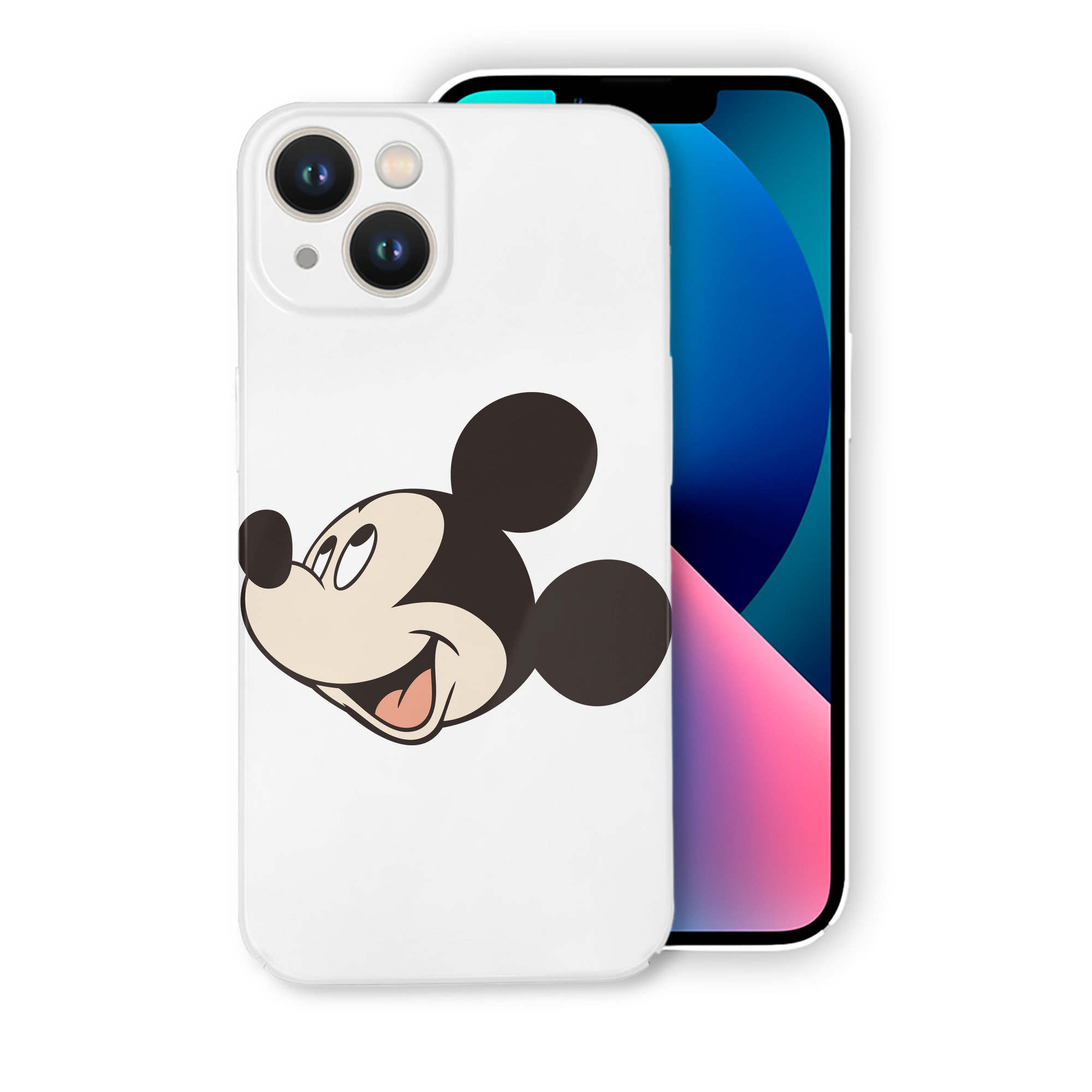 （画像用） ミッキーマウス Mickey Mouse 【iPhone 14シリーズ対応】ハードケース