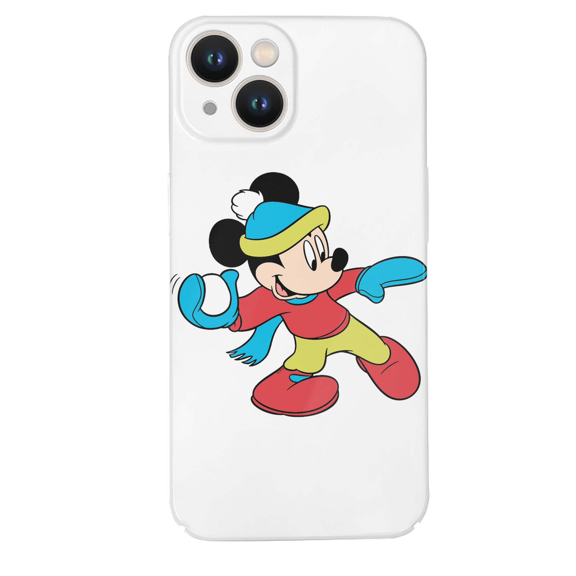 （画像用） ミッキーマウス Mickey Mouse 【iPhone 14シリーズ対応】ハードケース