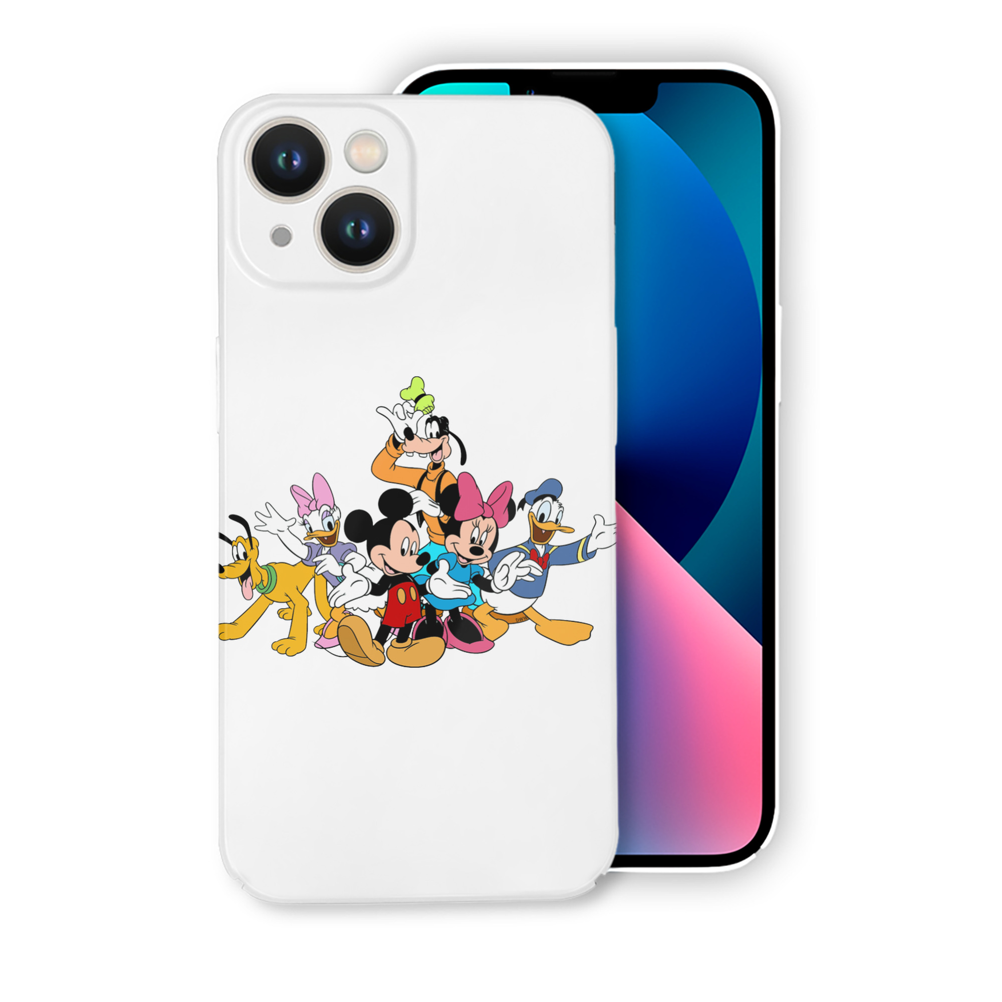 （画像用） ミッキーマウス Mickey Mouse 【iPhone 14シリーズ対応】ハードケース