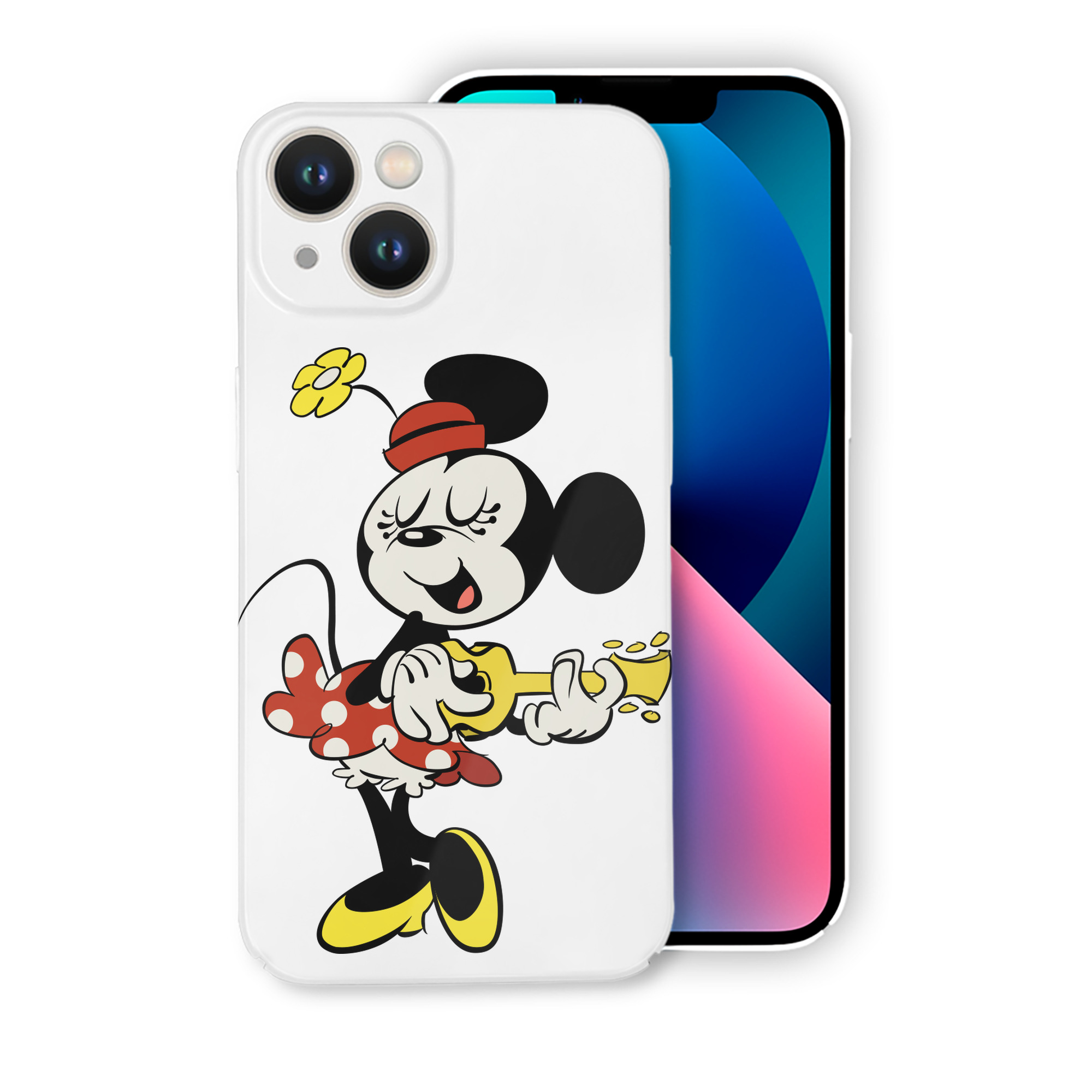 （画像用） ミッキーマウス Mickey Mouse 【iPhone 14シリーズ対応】ハードケース