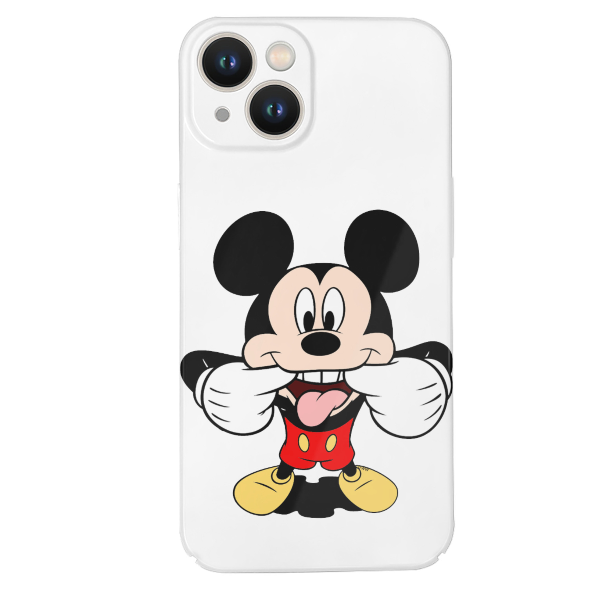 （画像用） ミッキーマウス Mickey Mouse 【iPhone 14シリーズ対応】ハードケース