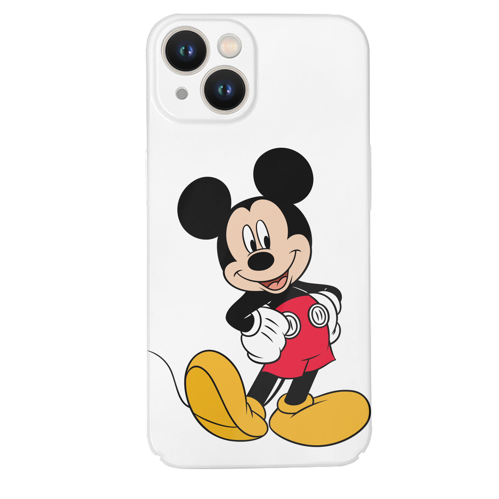 （画像用） ミッキーマウス Mickey Mouse 【iPhone 14シリーズ対応】ハードケース