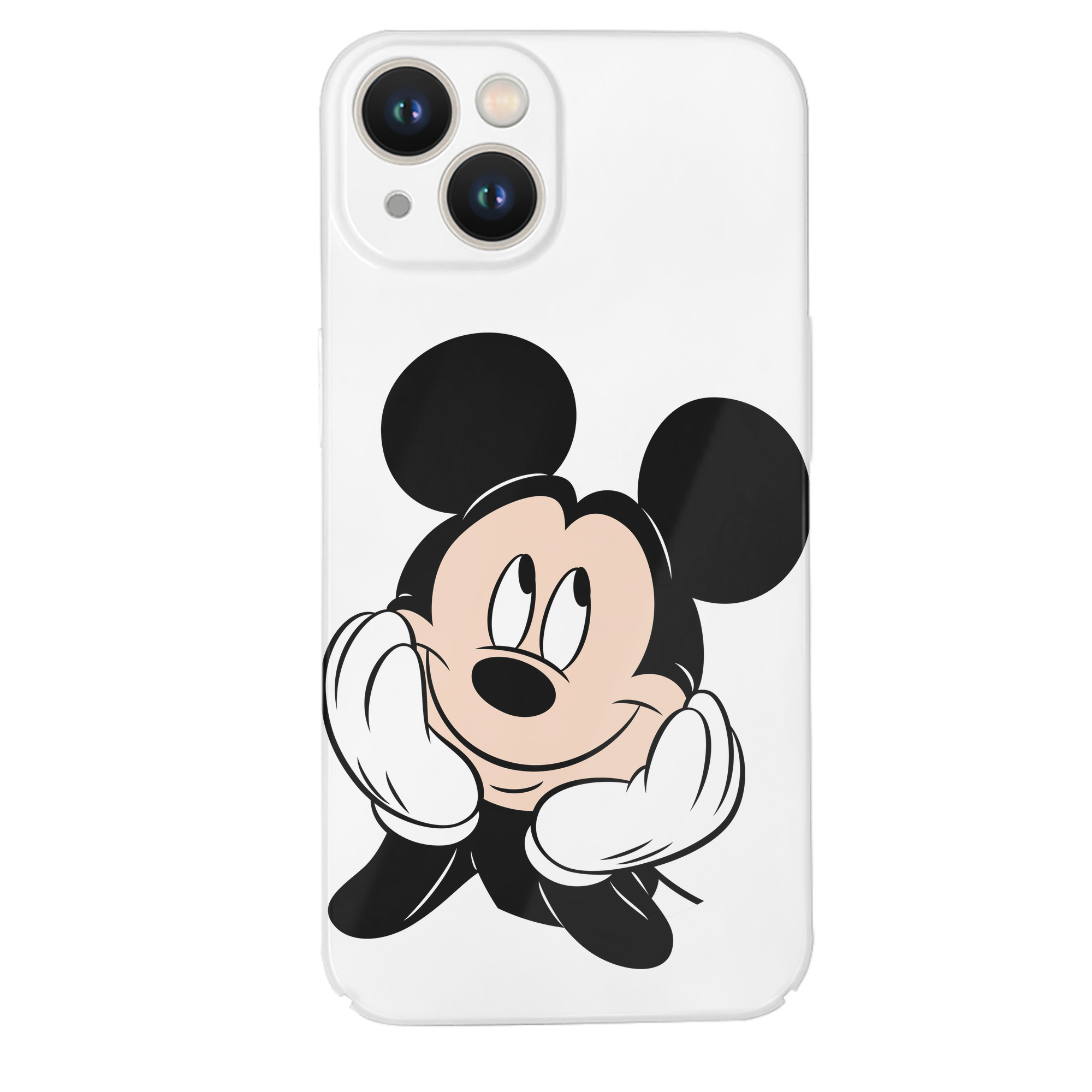 （画像用） ミッキーマウス Mickey Mouse 【iPhone 14シリーズ対応】ハードケース