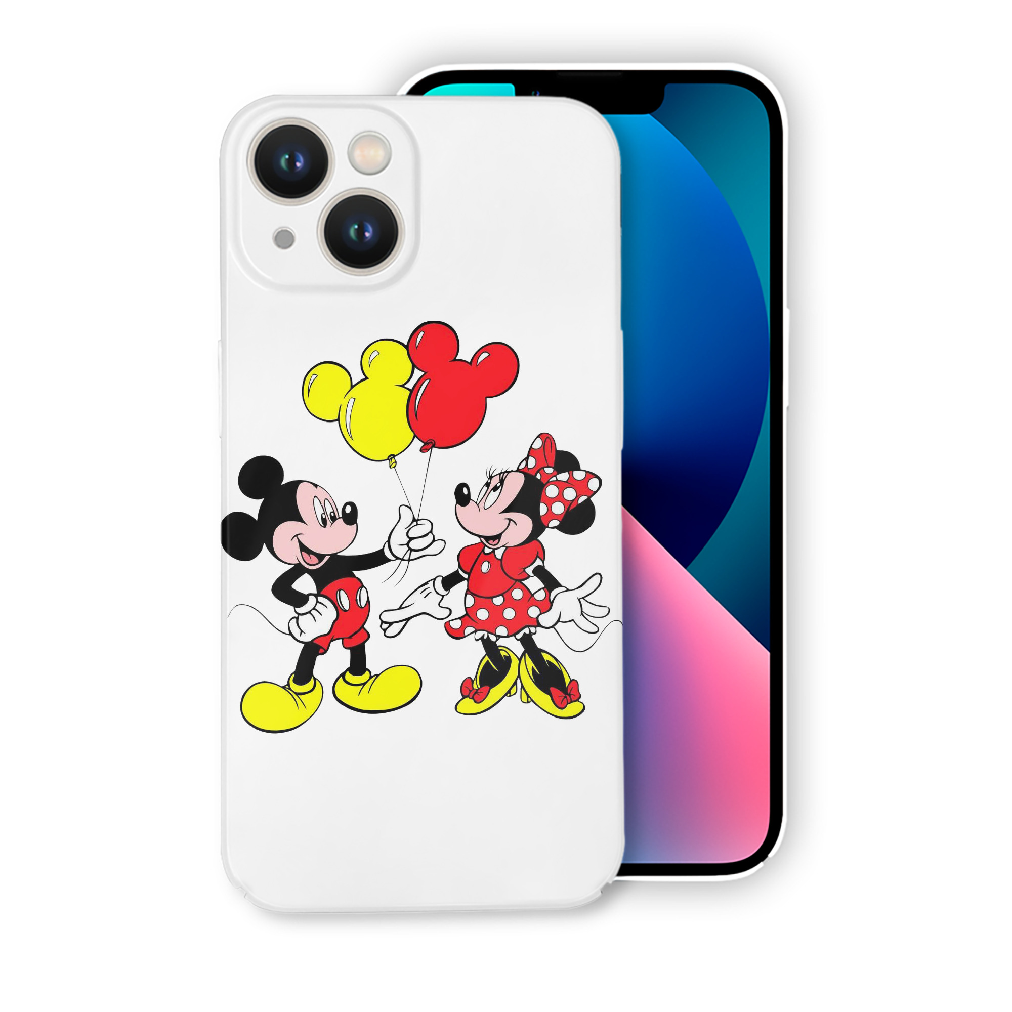 （画像用） ミッキーマウス Mickey Mouse 【iPhone 14シリーズ対応】ハードケース