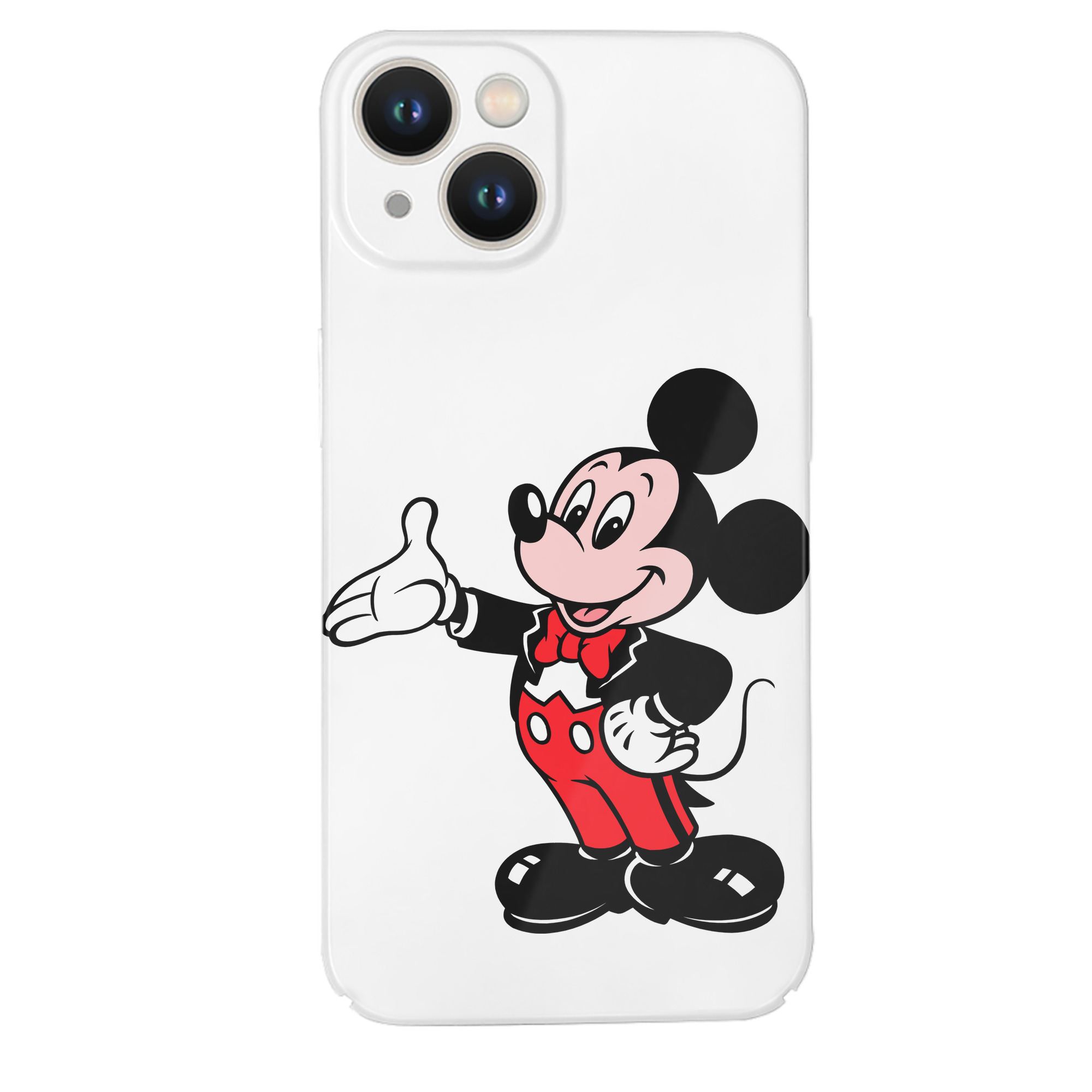 （画像用） ミッキーマウス Mickey Mouse 【iPhone 14シリーズ対応】ハードケース