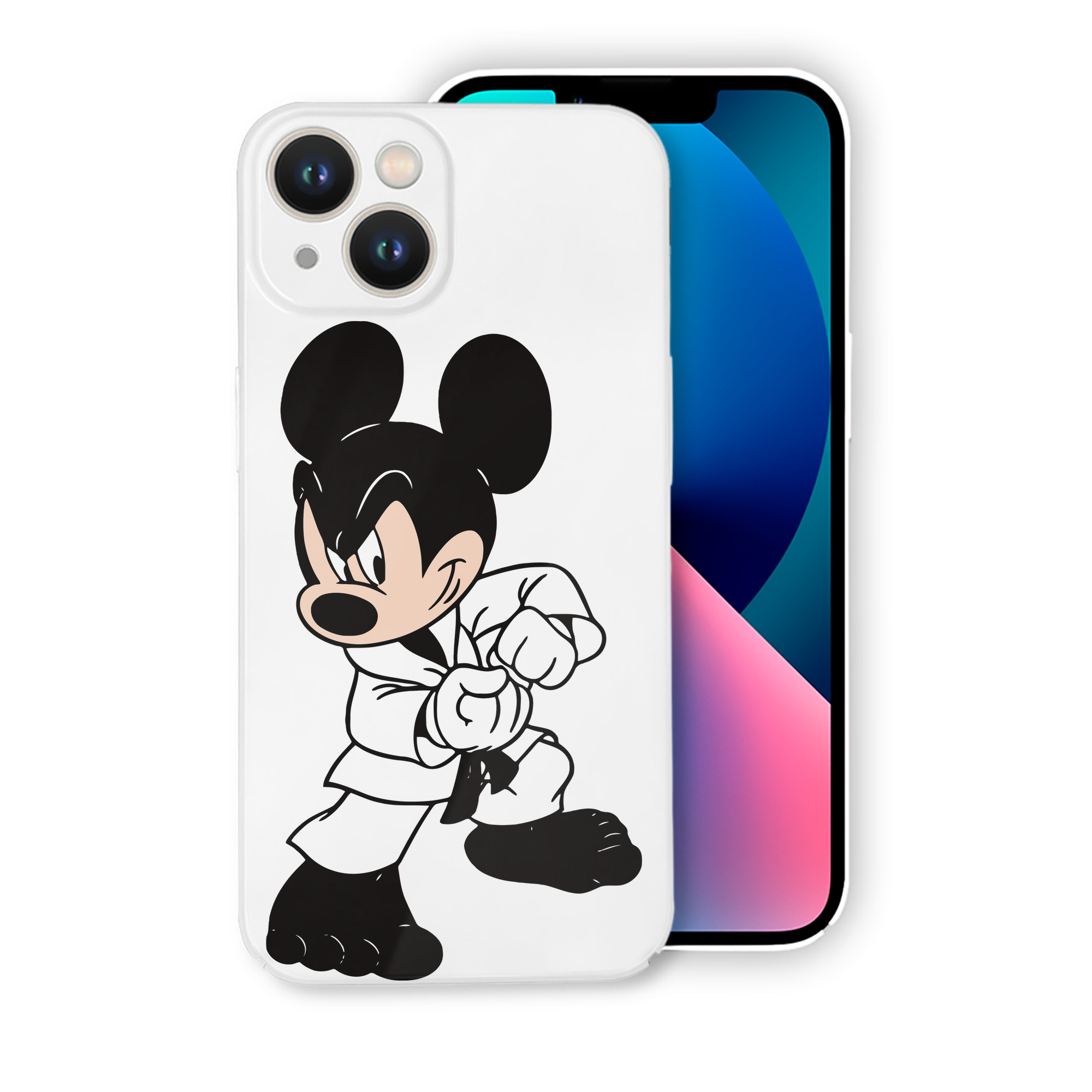 （画像用） ミッキーマウス Mickey Mouse 【iPhone 14シリーズ対応】ハードケース