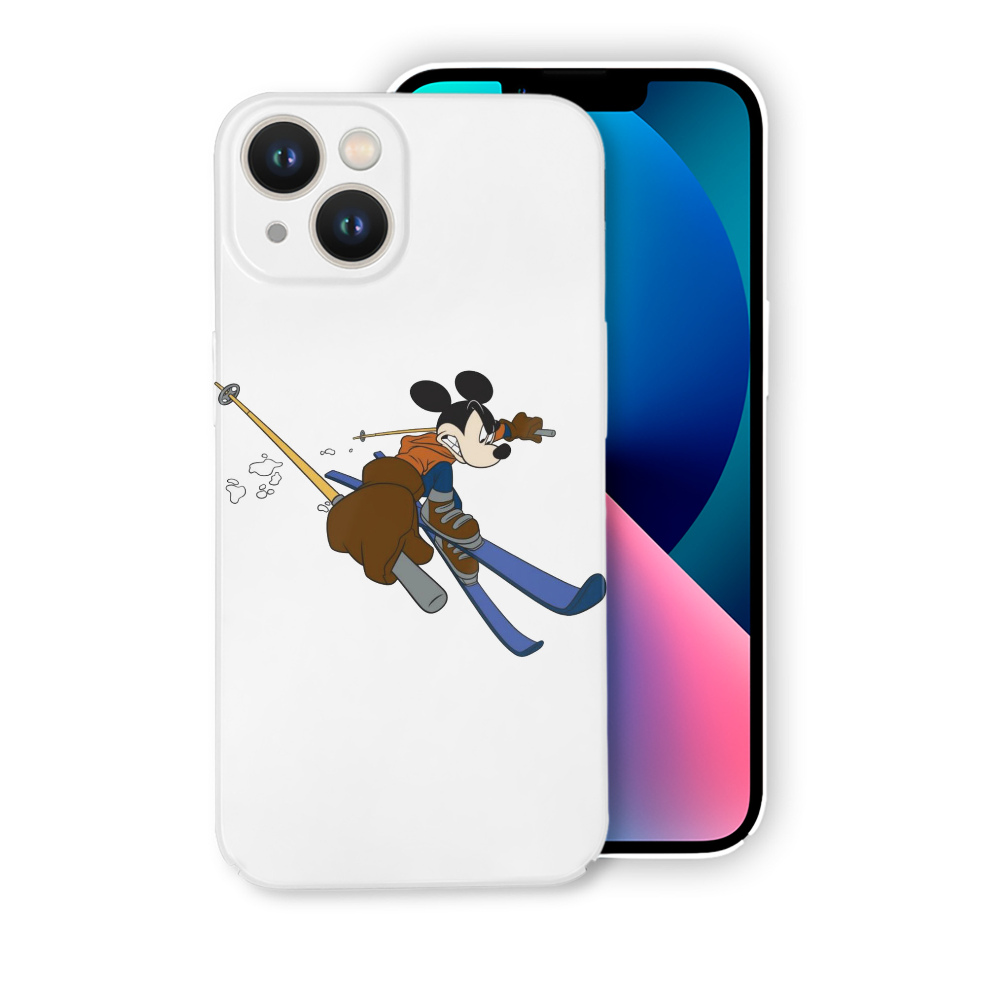 （画像用） ミッキーマウス Mickey Mouse 【iPhone 14シリーズ対応】ハードケース