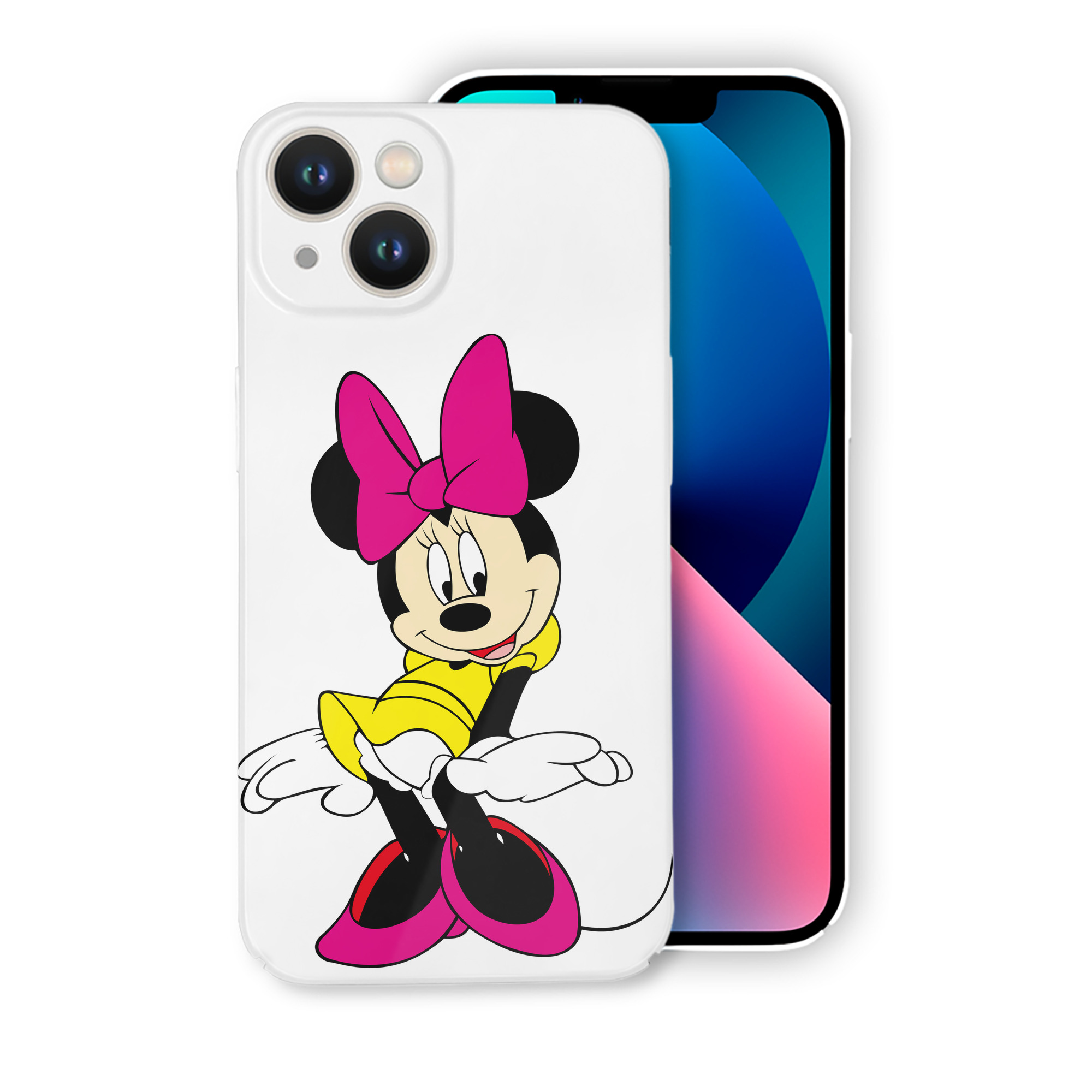 （画像用） ミッキーマウス Mickey Mouse 【iPhone 14シリーズ対応】ハードケース