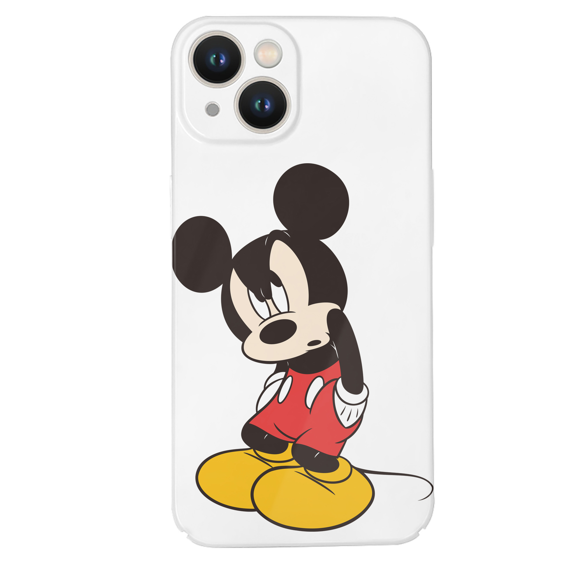 （画像用） ミッキーマウス Mickey Mouse 【iPhone 14シリーズ対応】ハードケース