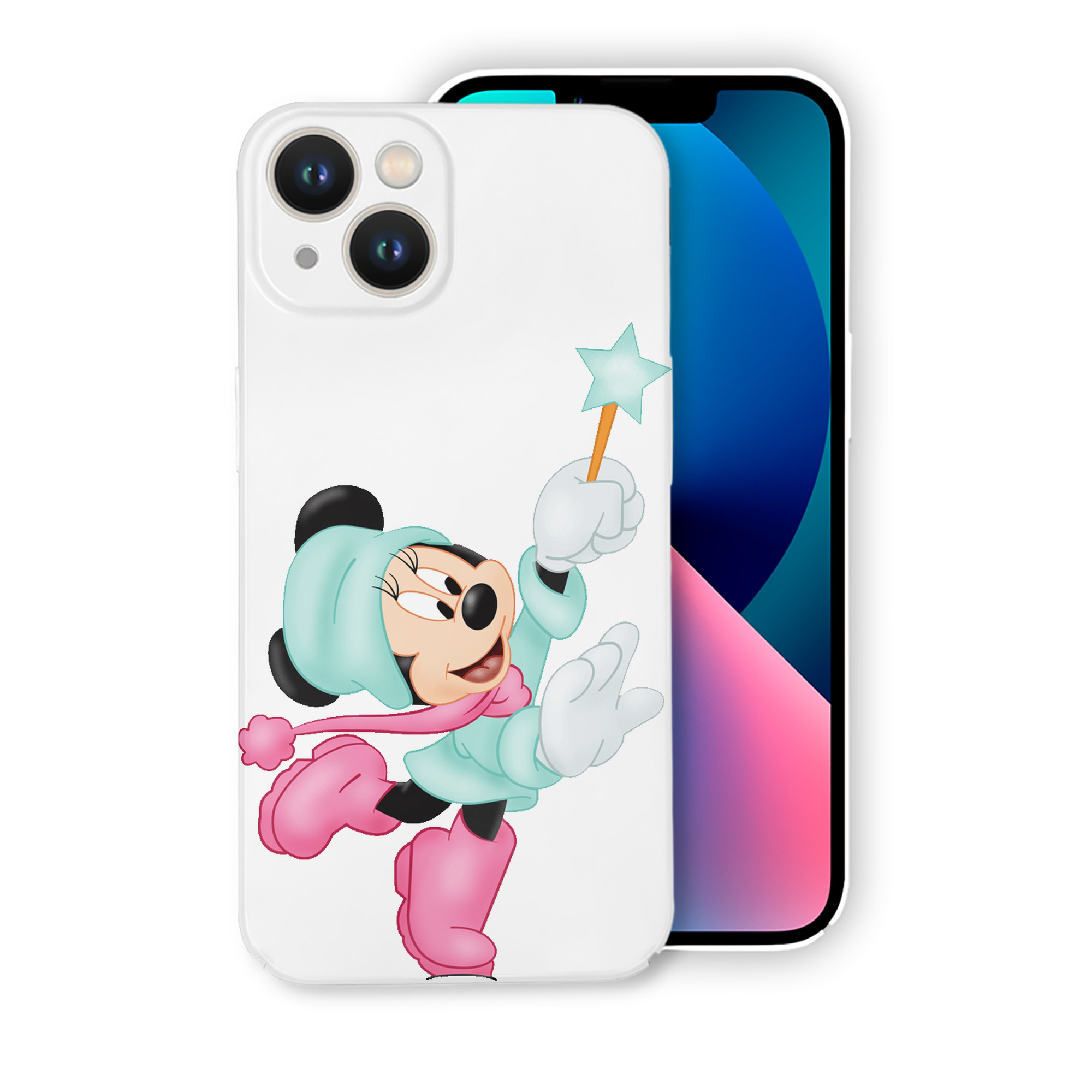 （画像用） ミッキーマウス Mickey Mouse 【iPhone 14シリーズ対応】ハードケース
