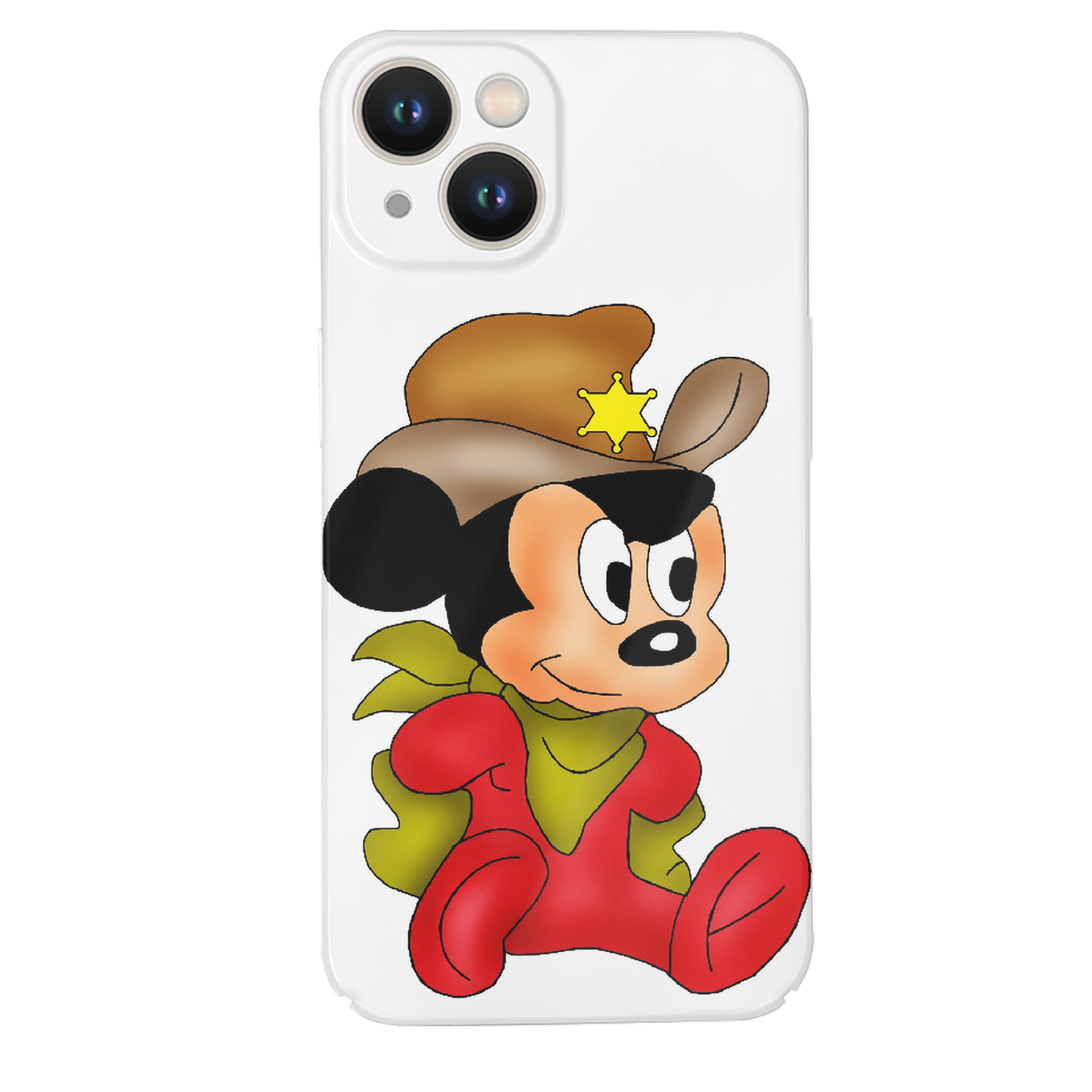 （画像用） ミッキーマウス Mickey Mouse 【iPhone 14シリーズ対応】ハードケース