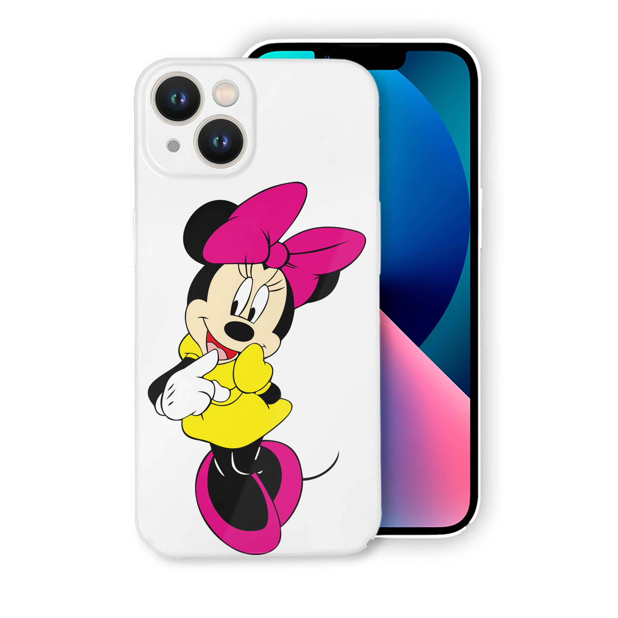 （画像用） ミッキーマウス Mickey Mouse 【iPhone 14シリーズ対応】ハードケース
