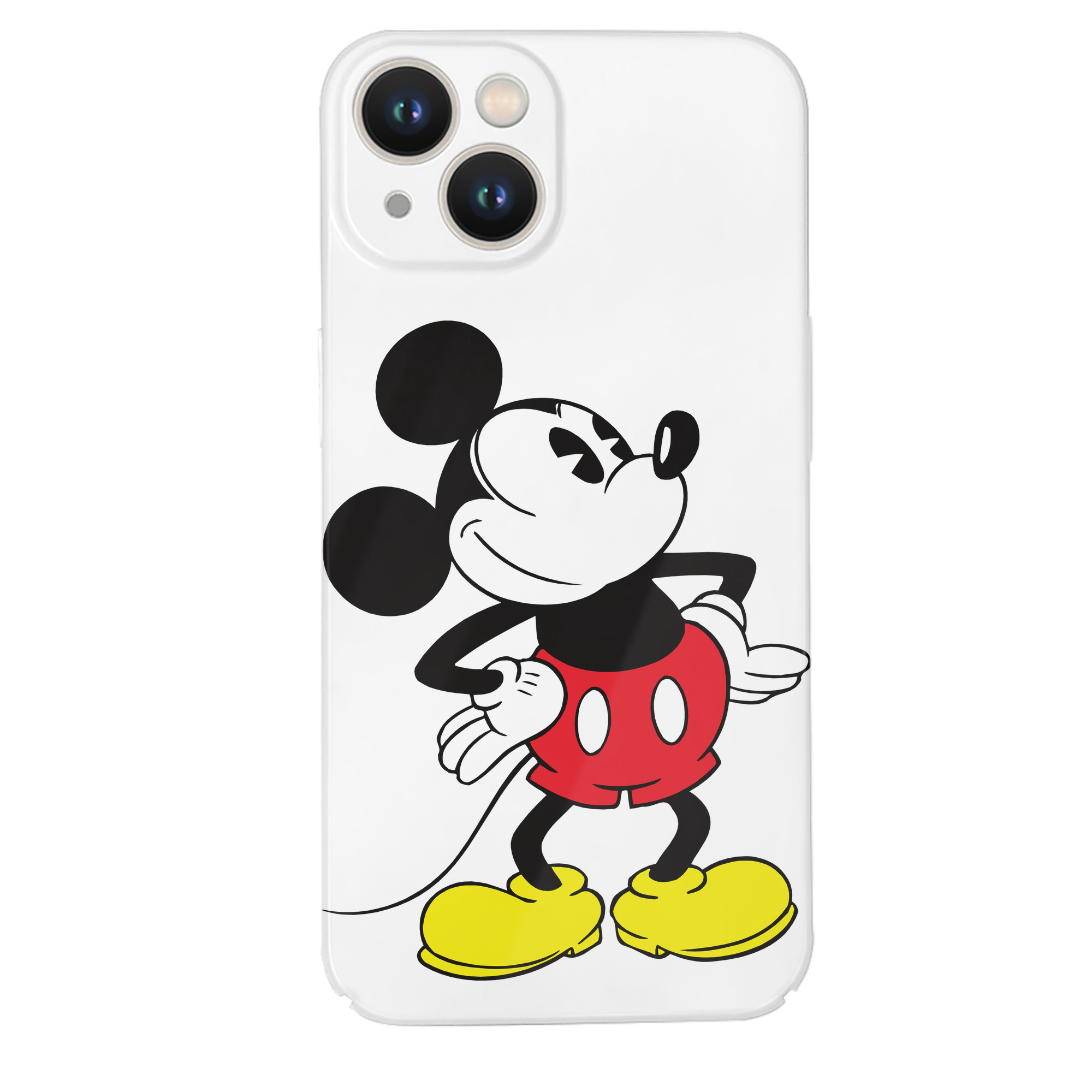 （画像用） ミッキーマウス Mickey Mouse 【iPhone 14シリーズ対応】ハードケース