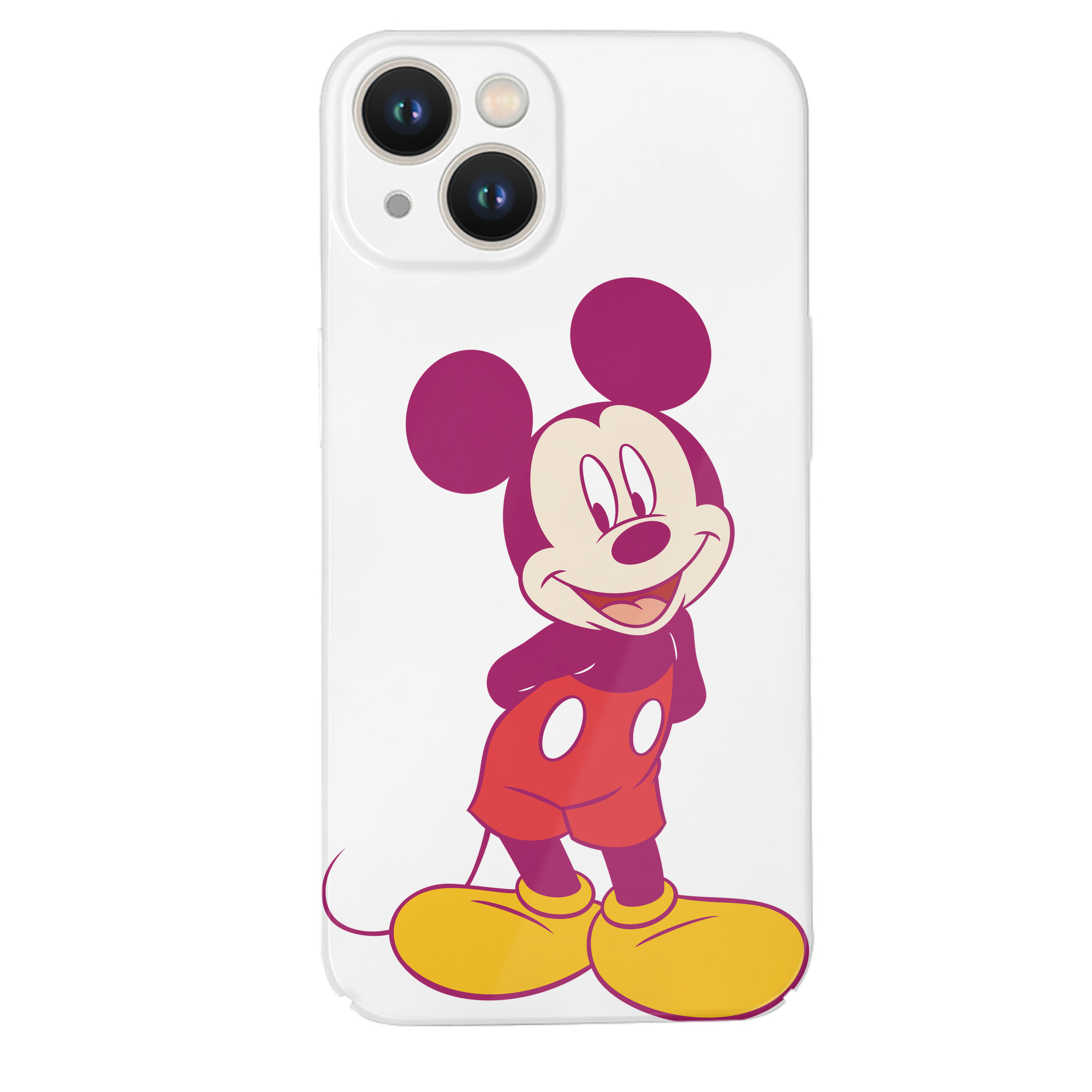 （画像用） ミッキーマウス Mickey Mouse 【iPhone 14シリーズ対応】ハードケース