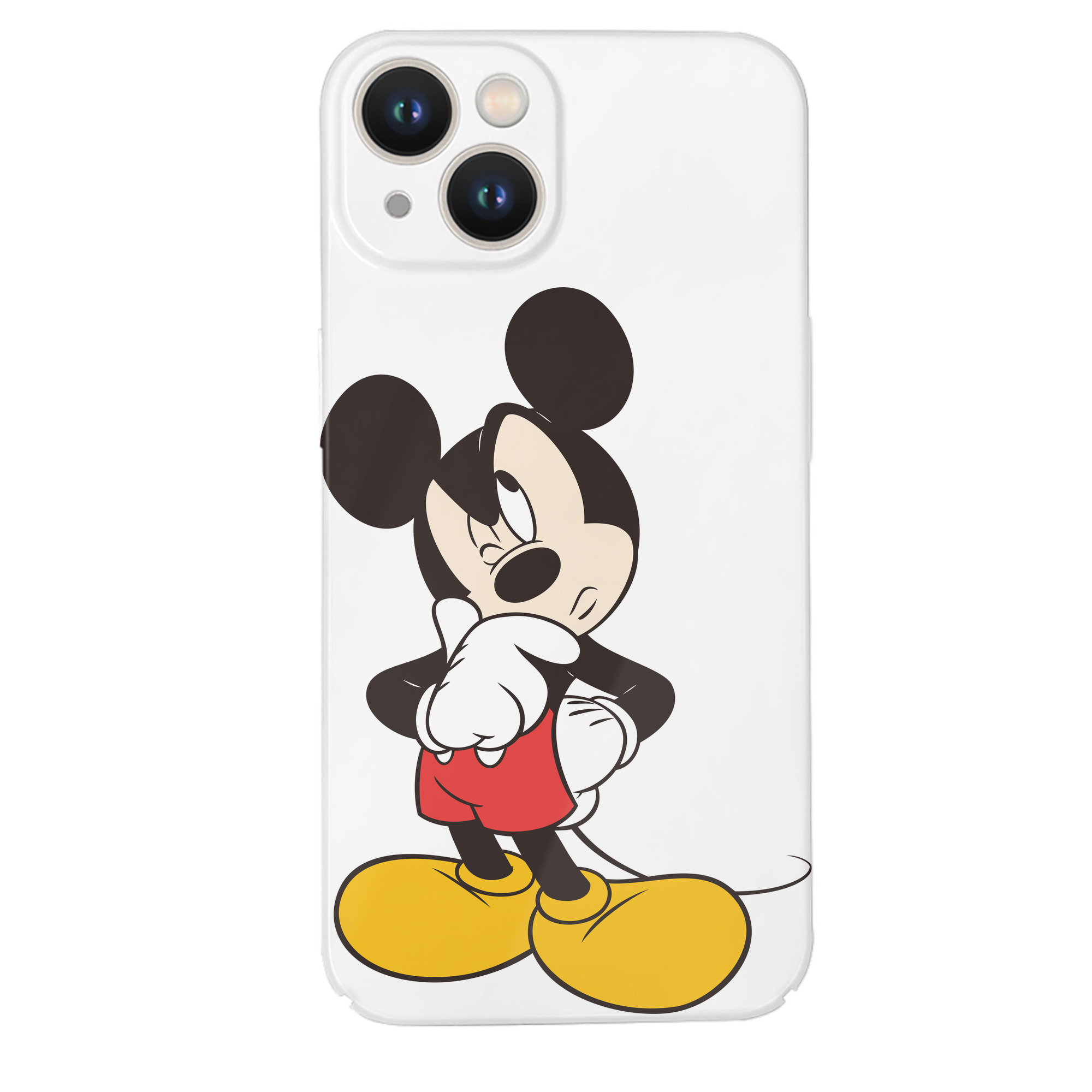 （画像用） ミッキーマウス Mickey Mouse 【iPhone 14シリーズ対応】ハードケース