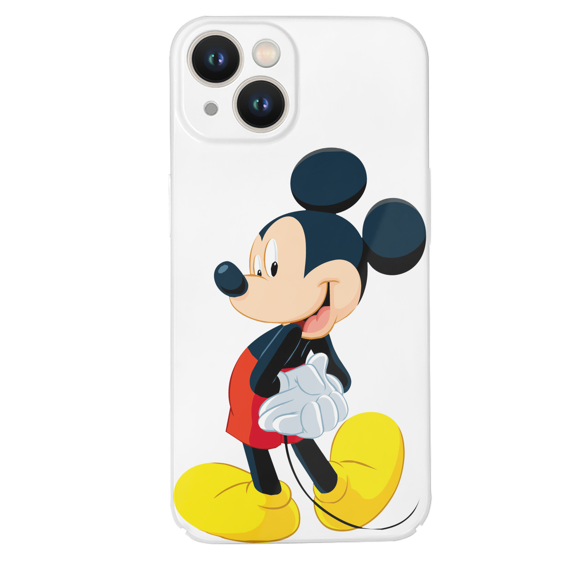 （画像用） ミッキーマウス Mickey Mouse 【iPhone 14シリーズ対応】ハードケース