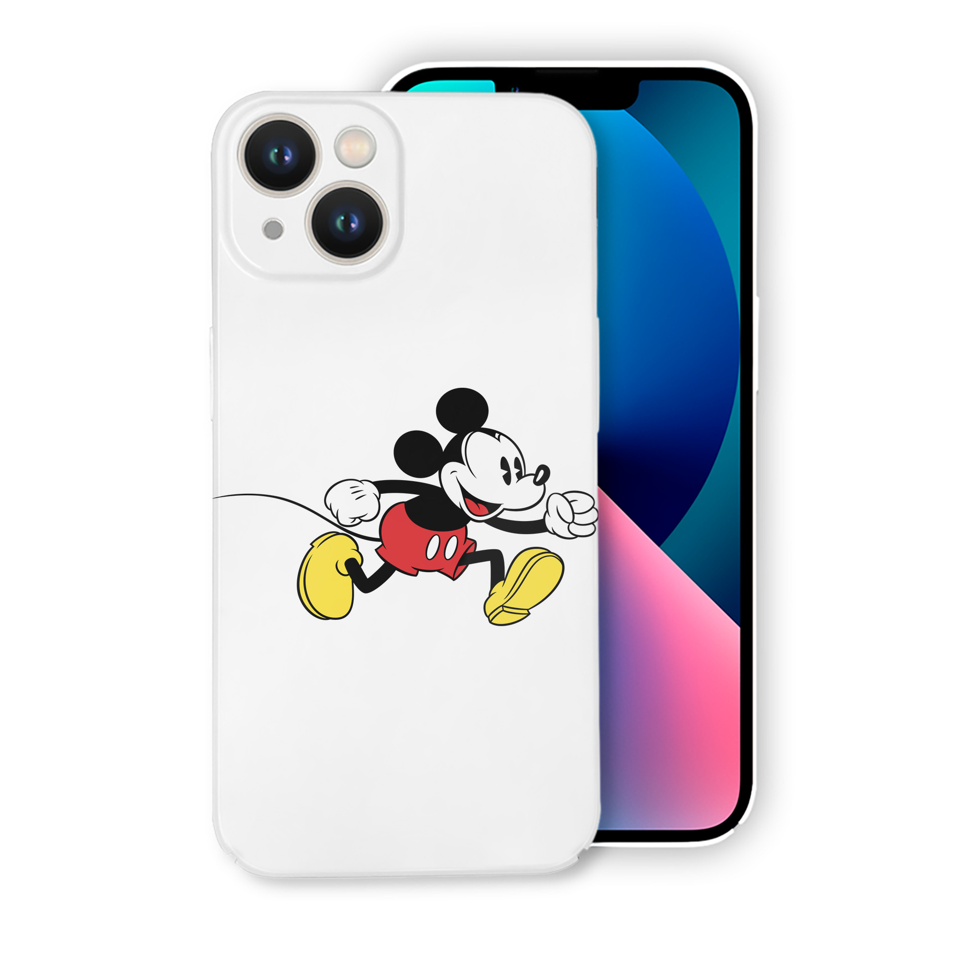 （画像用） ミッキーマウス Mickey Mouse 【iPhone 14シリーズ対応】ハードケース
