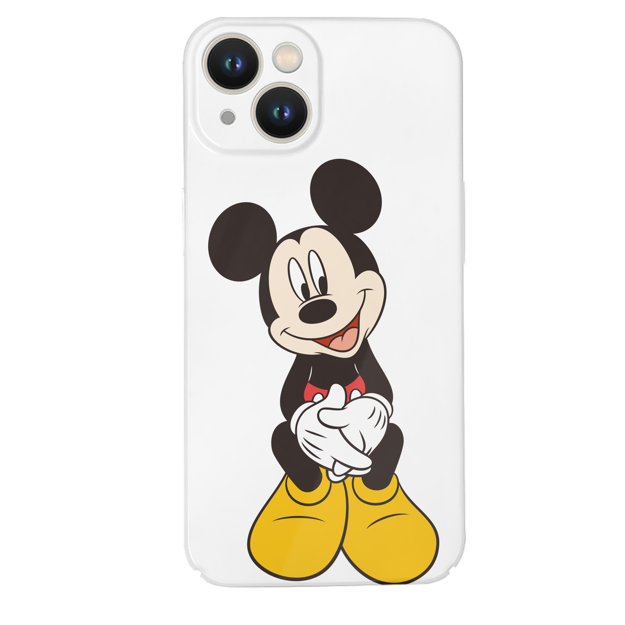 （画像用） ミッキーマウス Mickey Mouse 【iPhone 14シリーズ対応】ハードケース