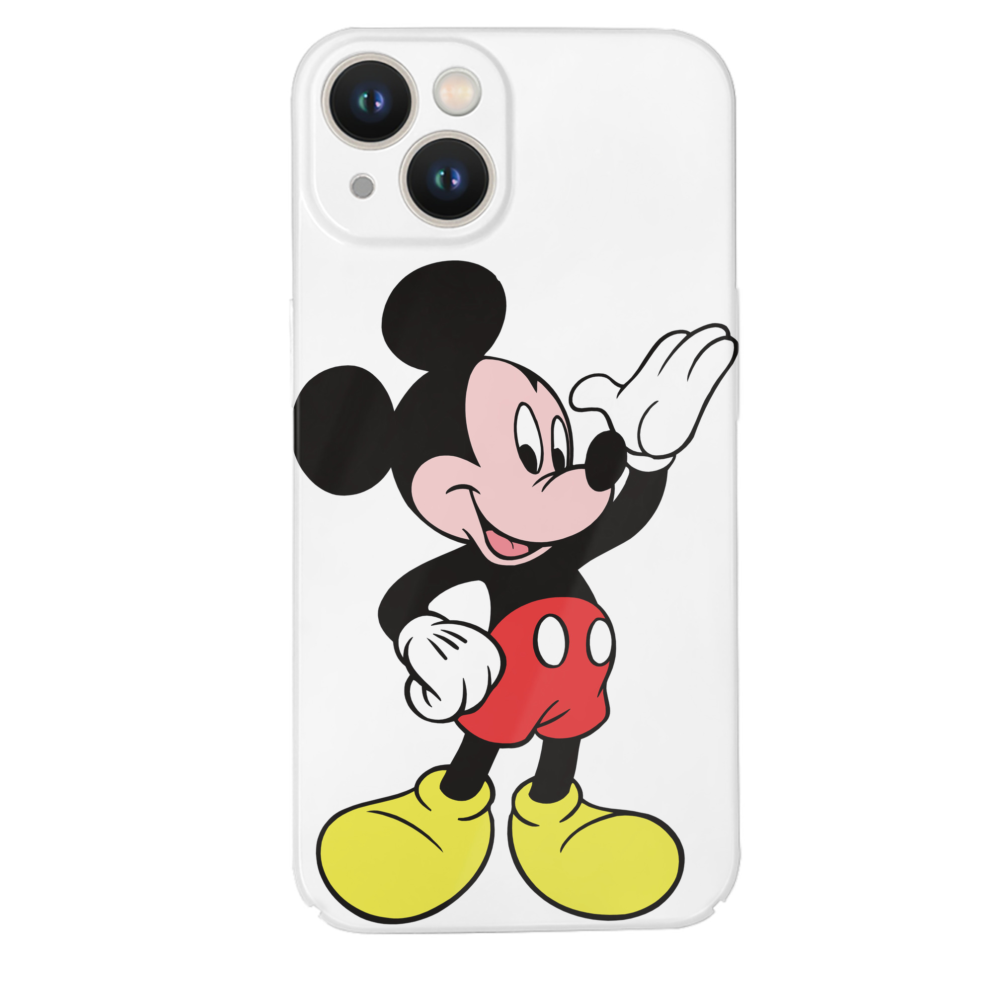 （画像用） ミッキーマウス Mickey Mouse 【iPhone 14シリーズ対応】ハードケース