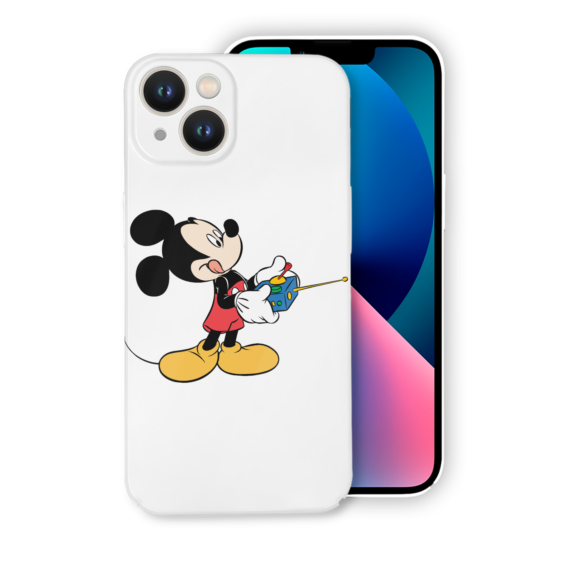 （画像用） ミッキーマウス Mickey Mouse 【iPhone 14シリーズ対応】ハードケース