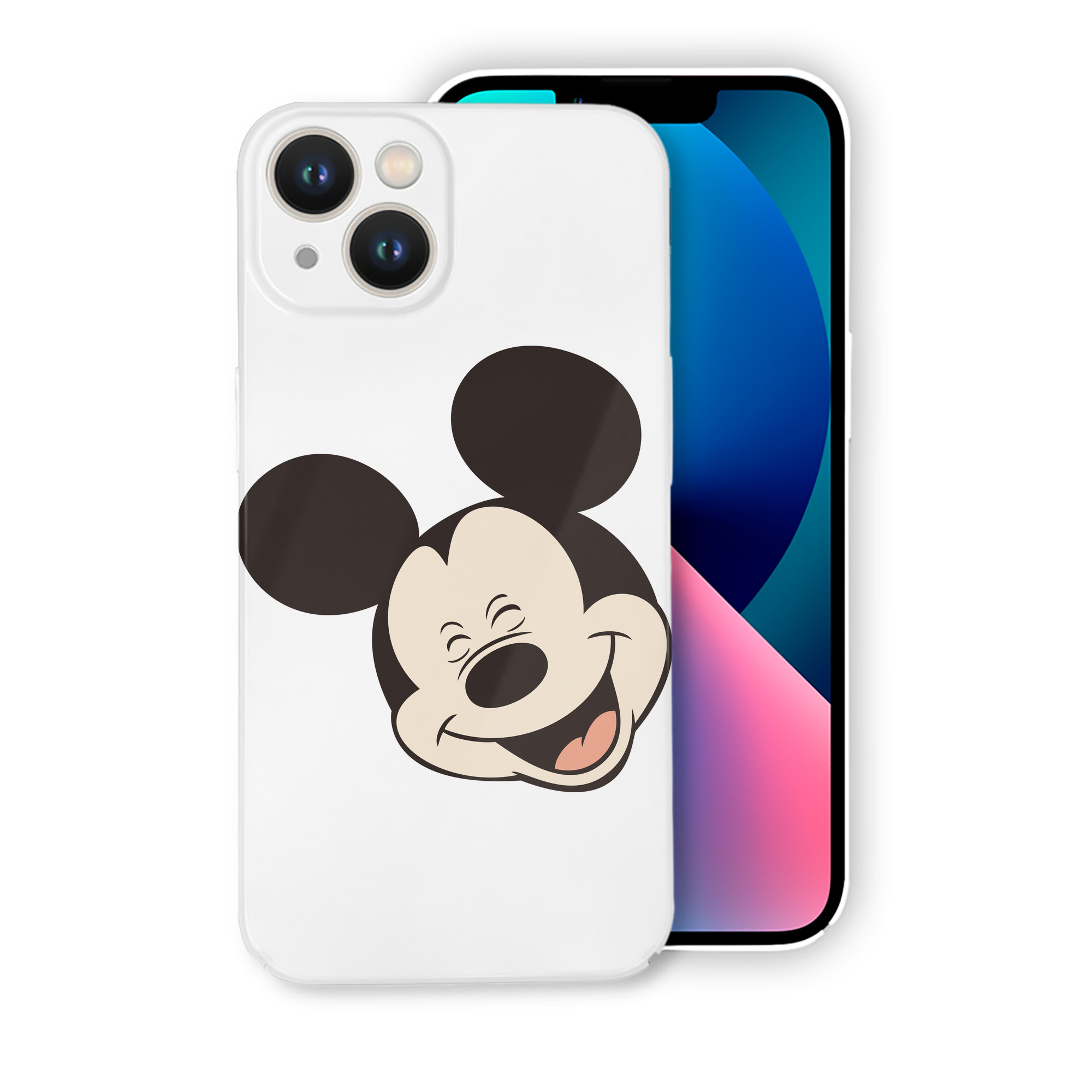 （画像用） ミッキーマウス Mickey Mouse 【iPhone 14シリーズ対応】ハードケース